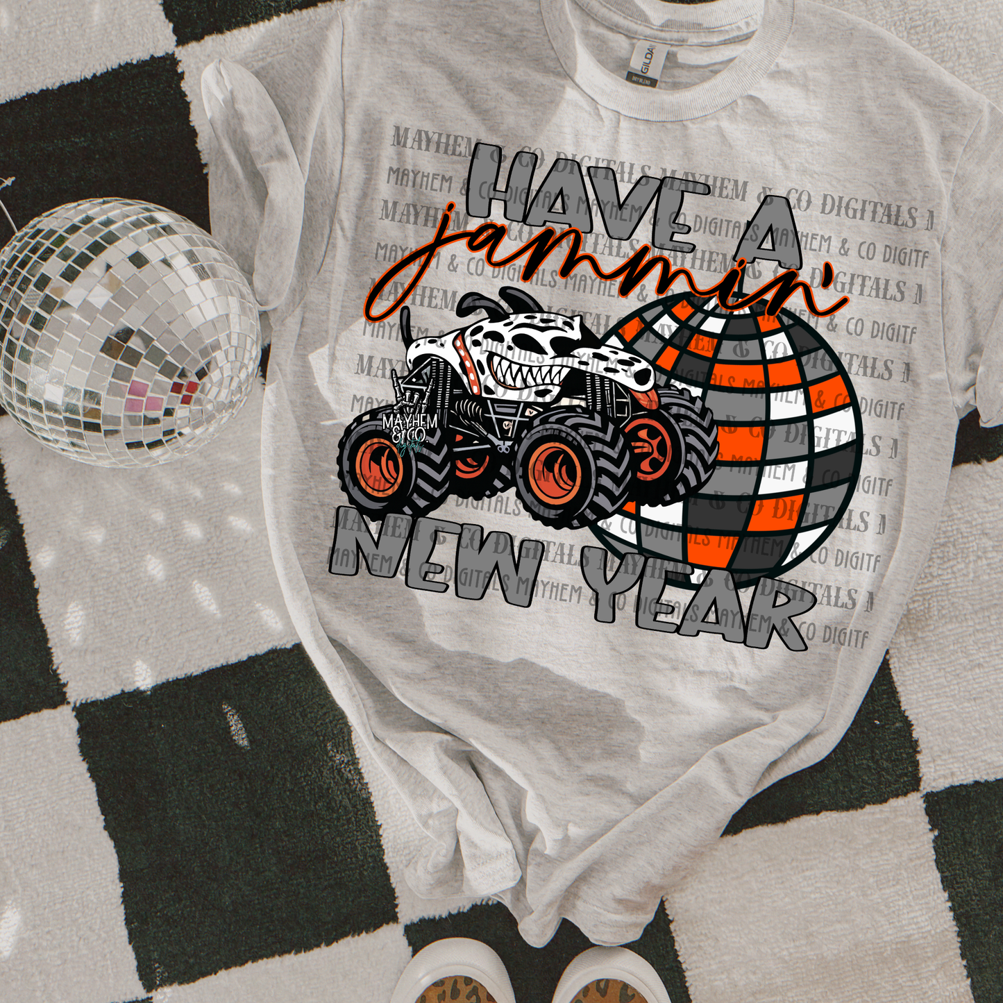 Dalmatian New Year - Digital