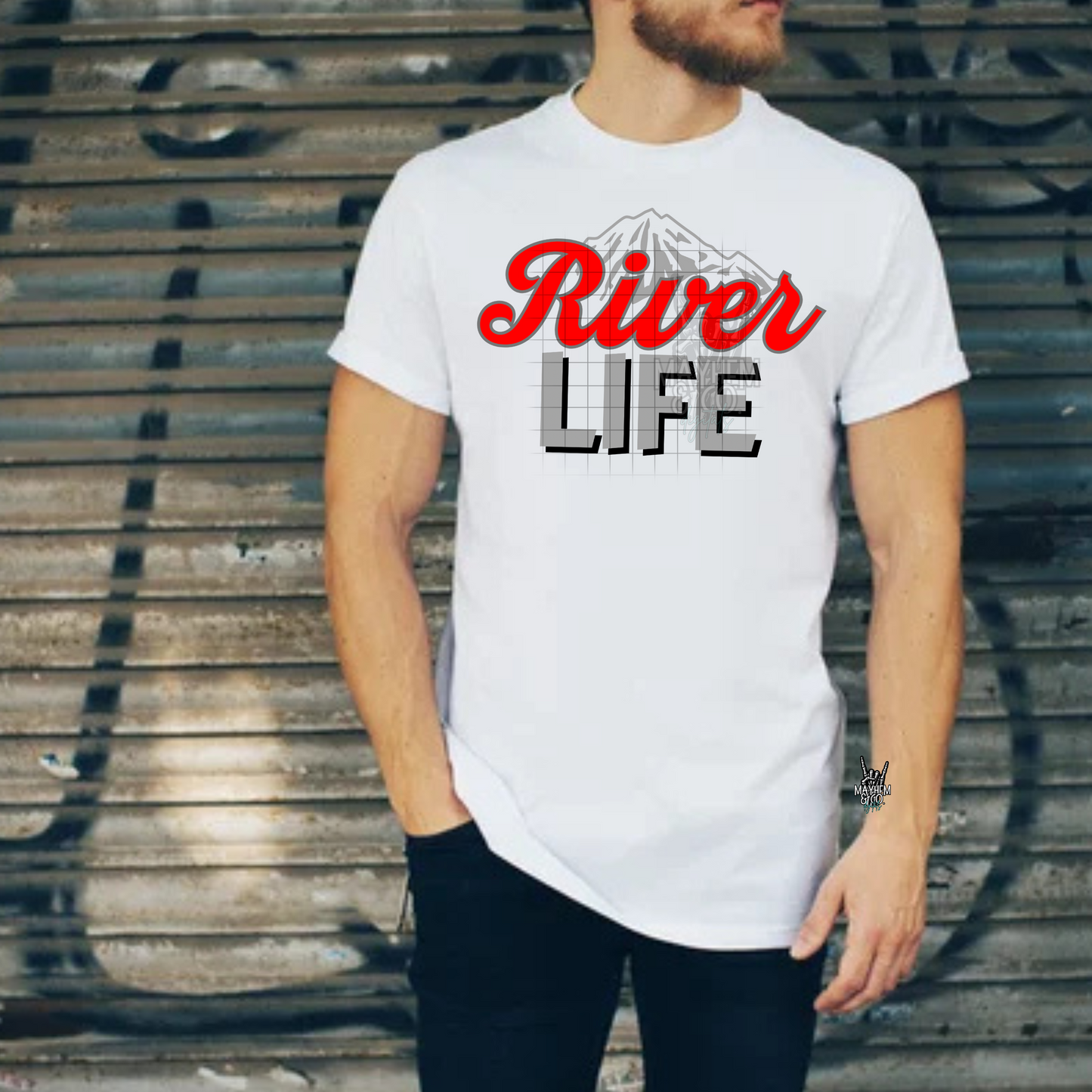 River Life red -Digital