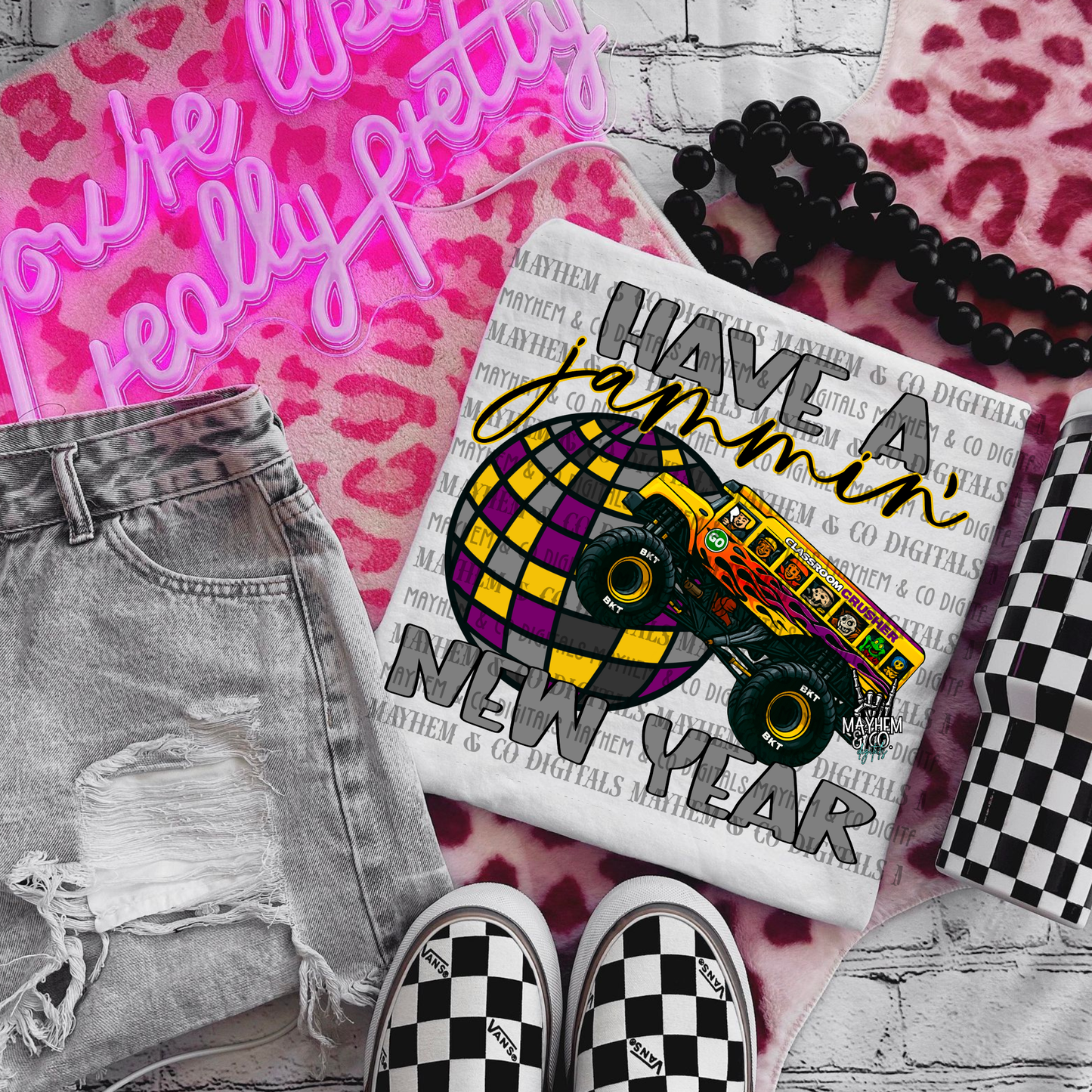 Classroom New Year - Digital