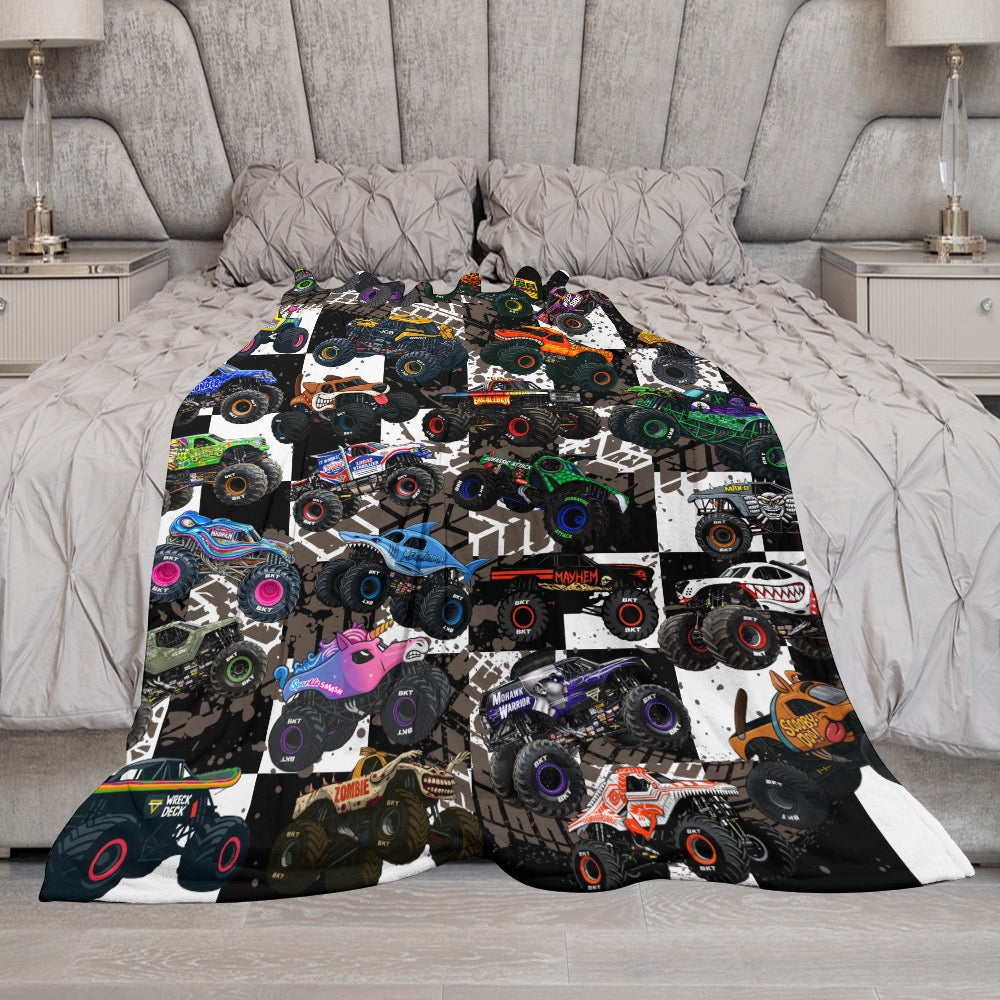 MJ all trucks blanket - 50x60