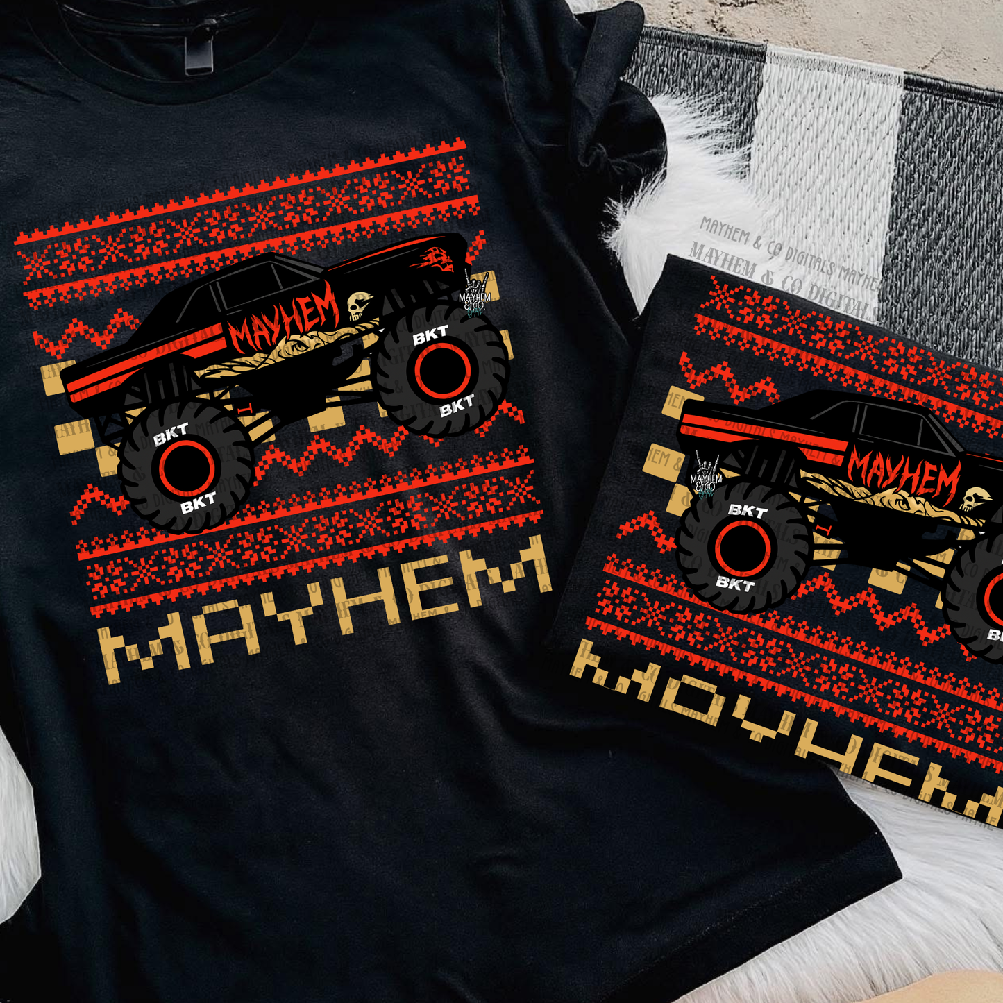 Mayhem Ugly Christmas Traditional - Digital