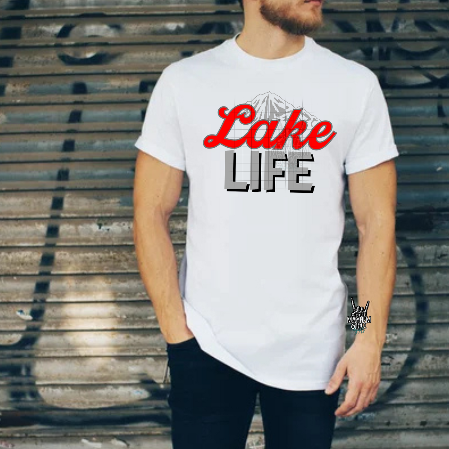 Lake Life Red -Digital