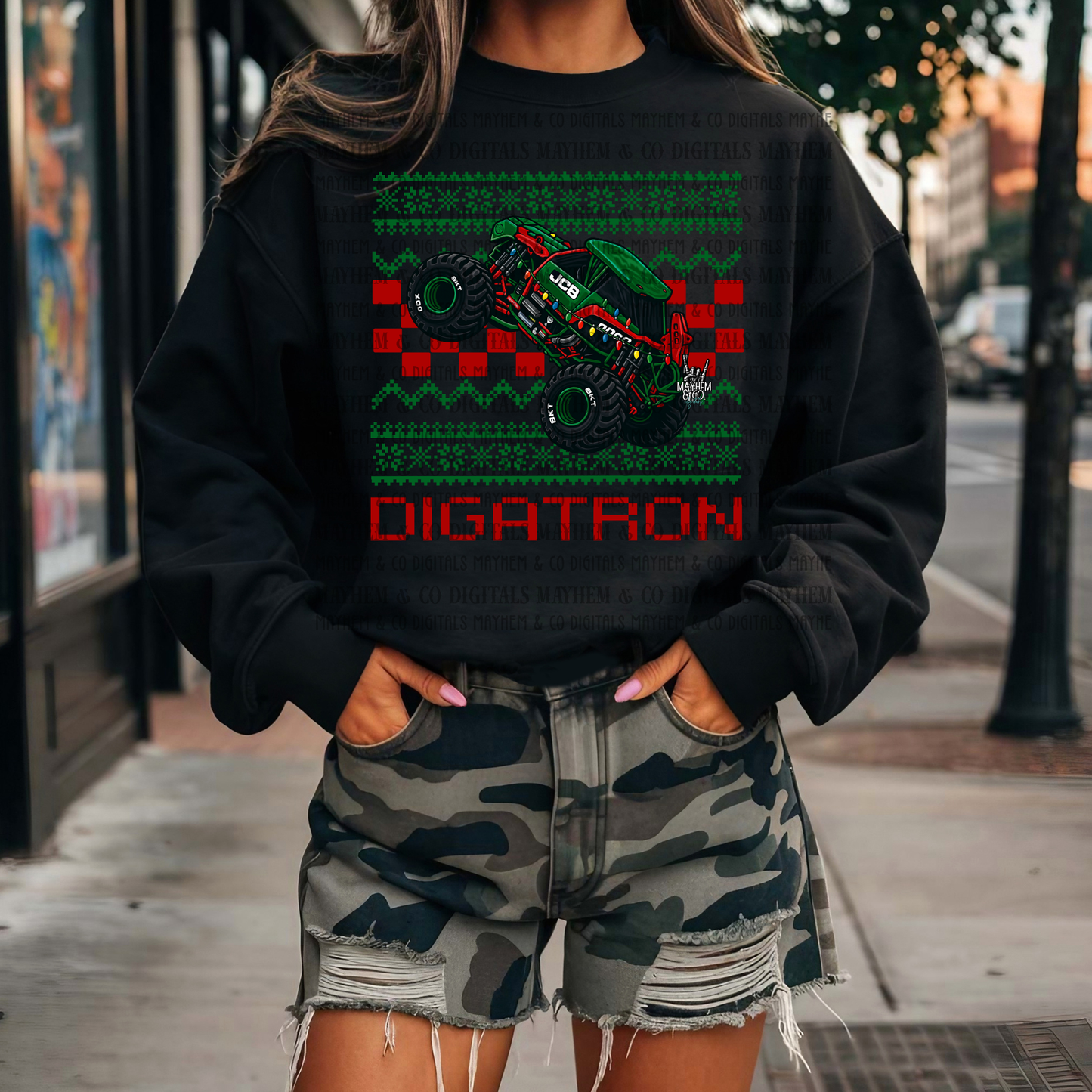 Digatron Ugly Christmas Festive - Digital