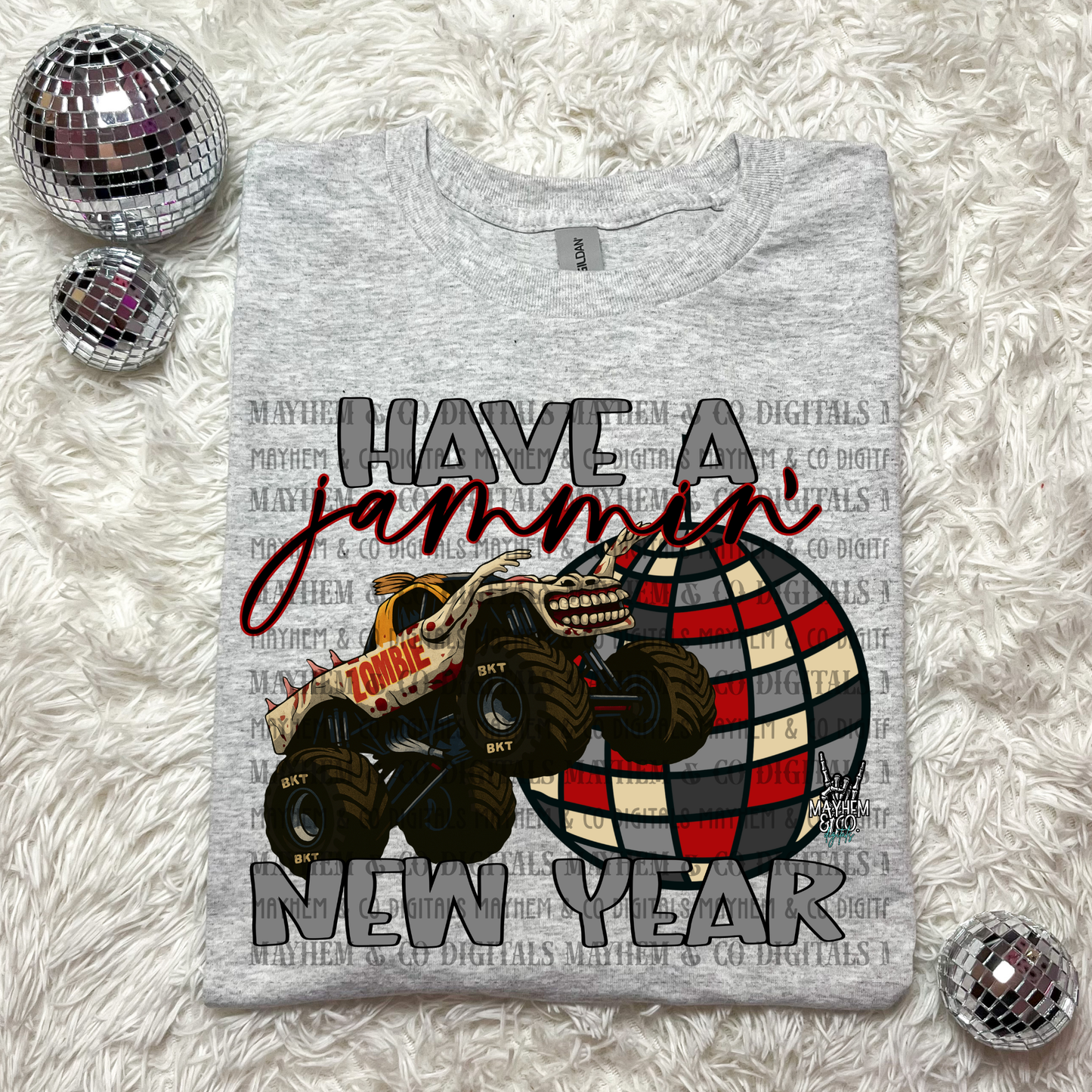 Zombie New Year - Digital