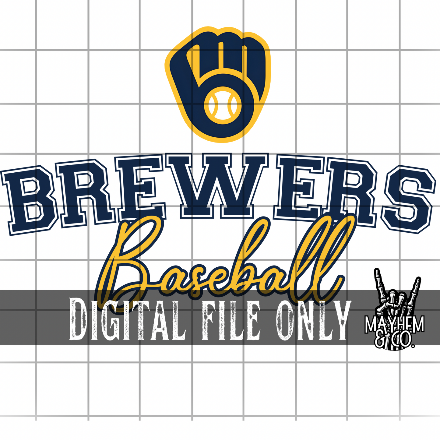 Milwaukee Baseball -Digital