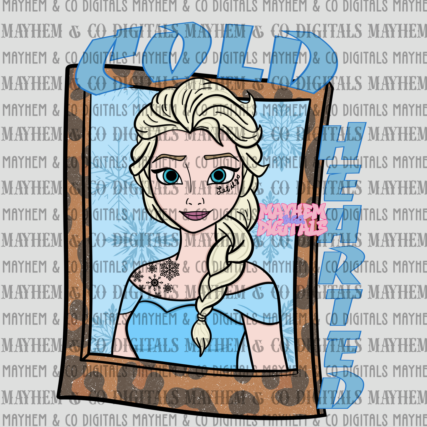 Rebel Princess bundle - 5 PNG’s