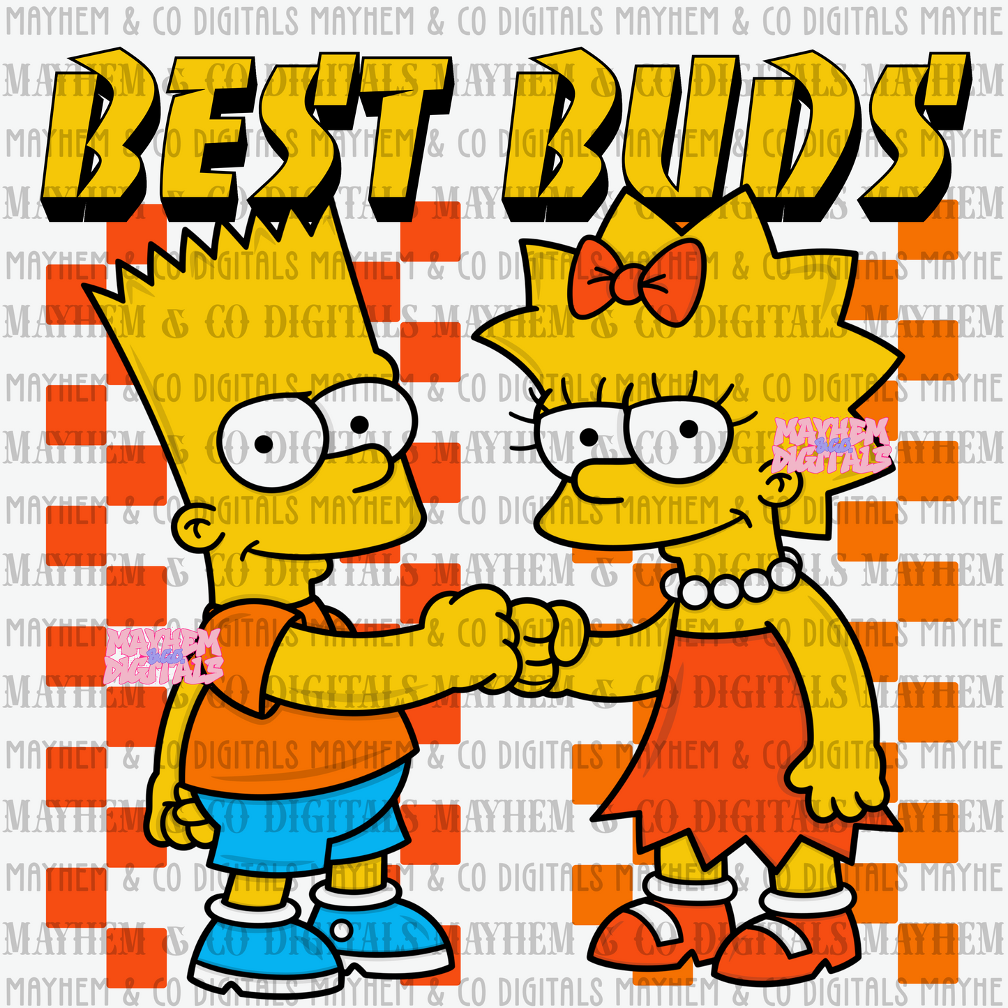 Best Buds Bundle - 15 PNGs