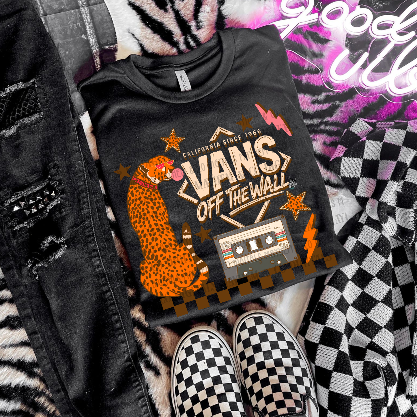 Off the Wall Leopard