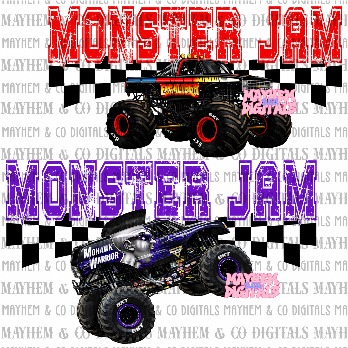 MJ Trucks Grunge Varsity- 26 files