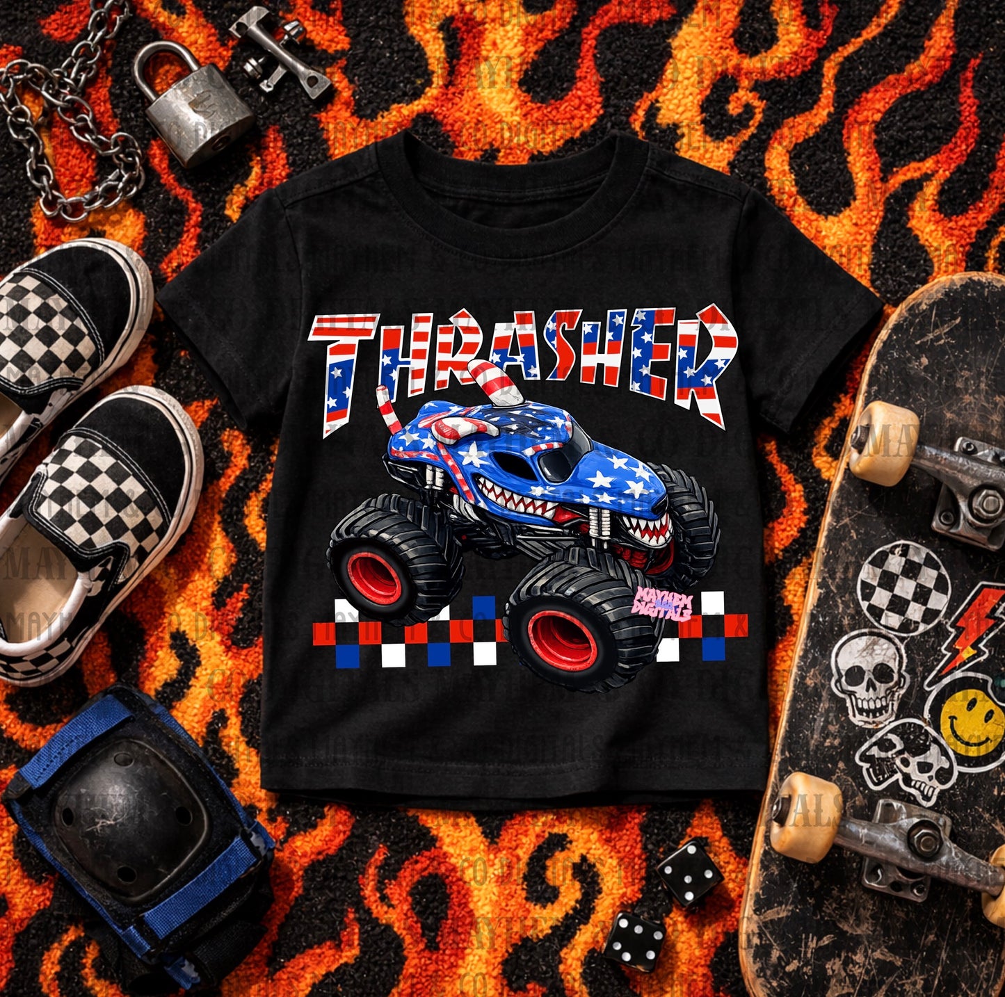 MJ RWB Thrash Bundle - 10 PNG