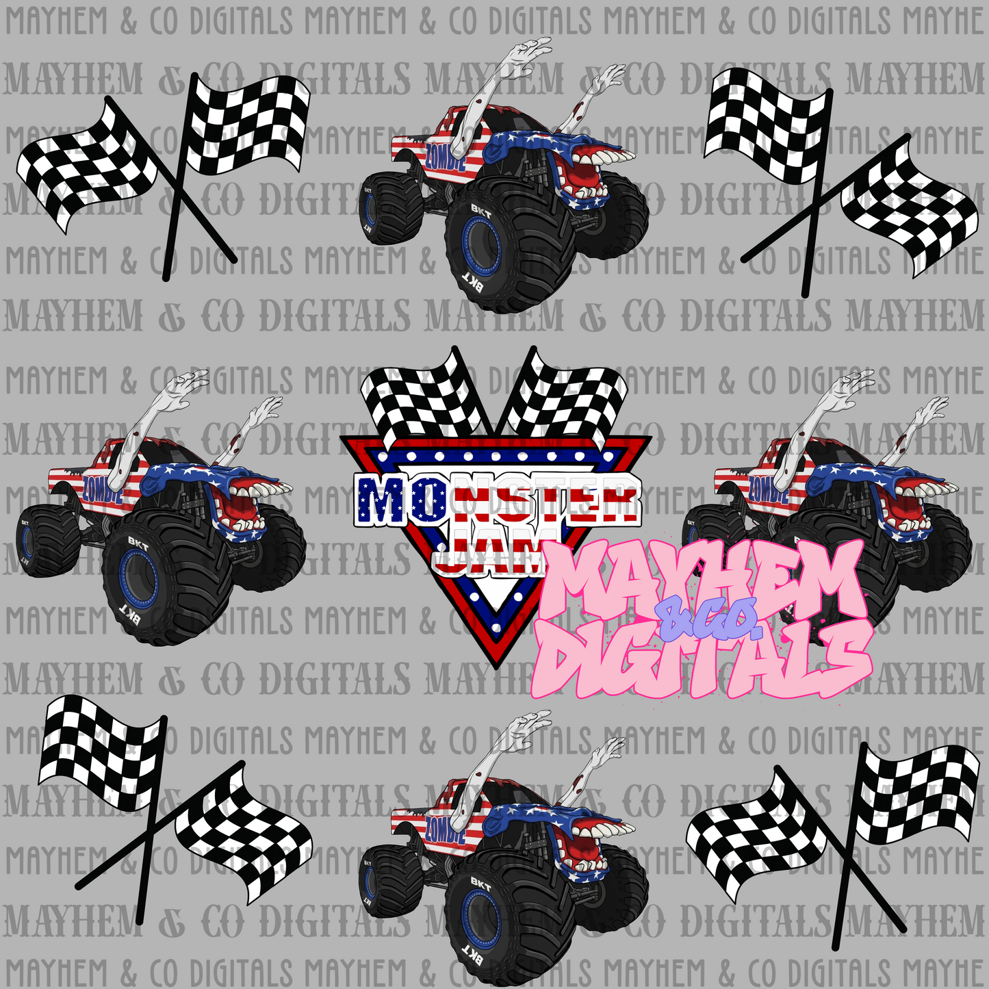 MJ Flags & bows Bundle - 18 PNG