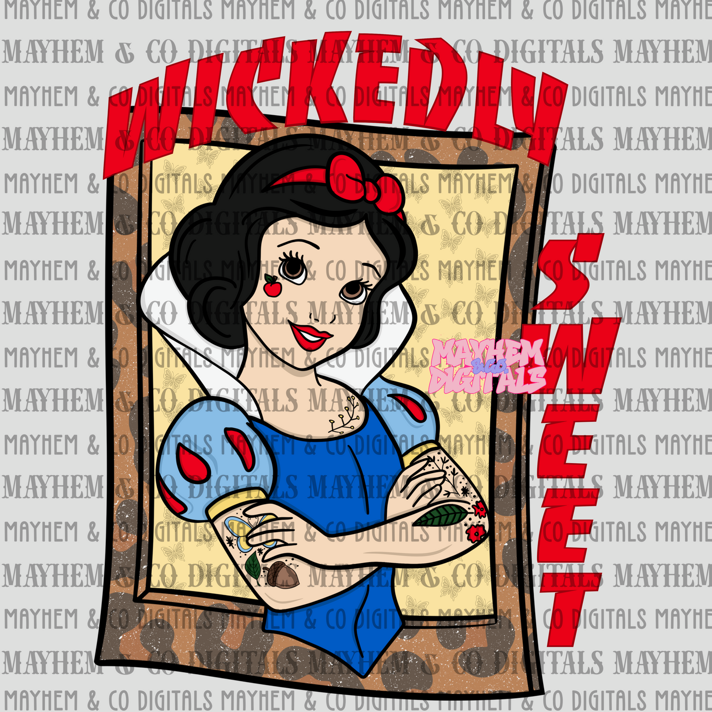 Rebel Princess bundle - 5 PNG’s