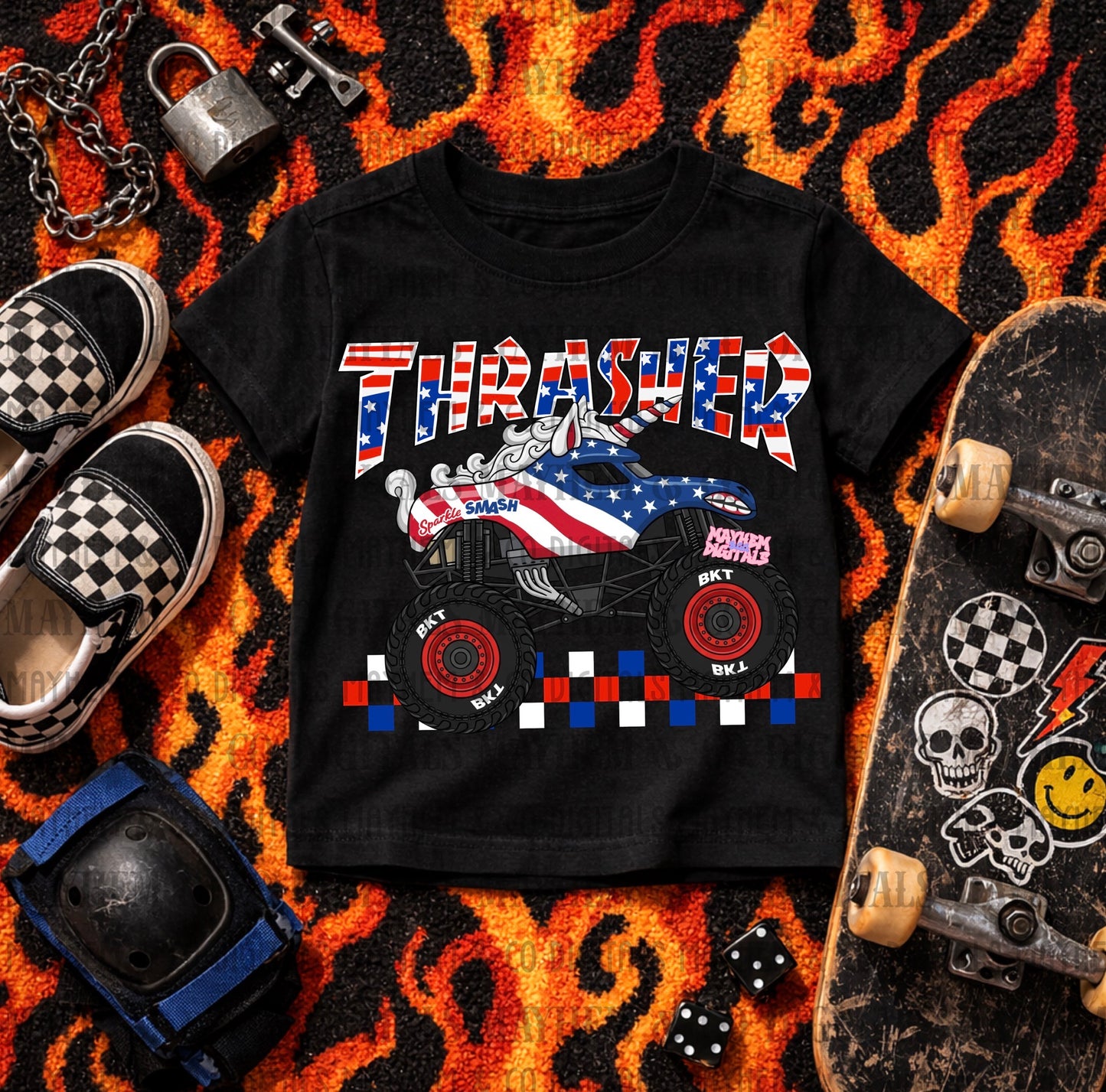 MJ RWB Thrash Bundle - 10 PNG