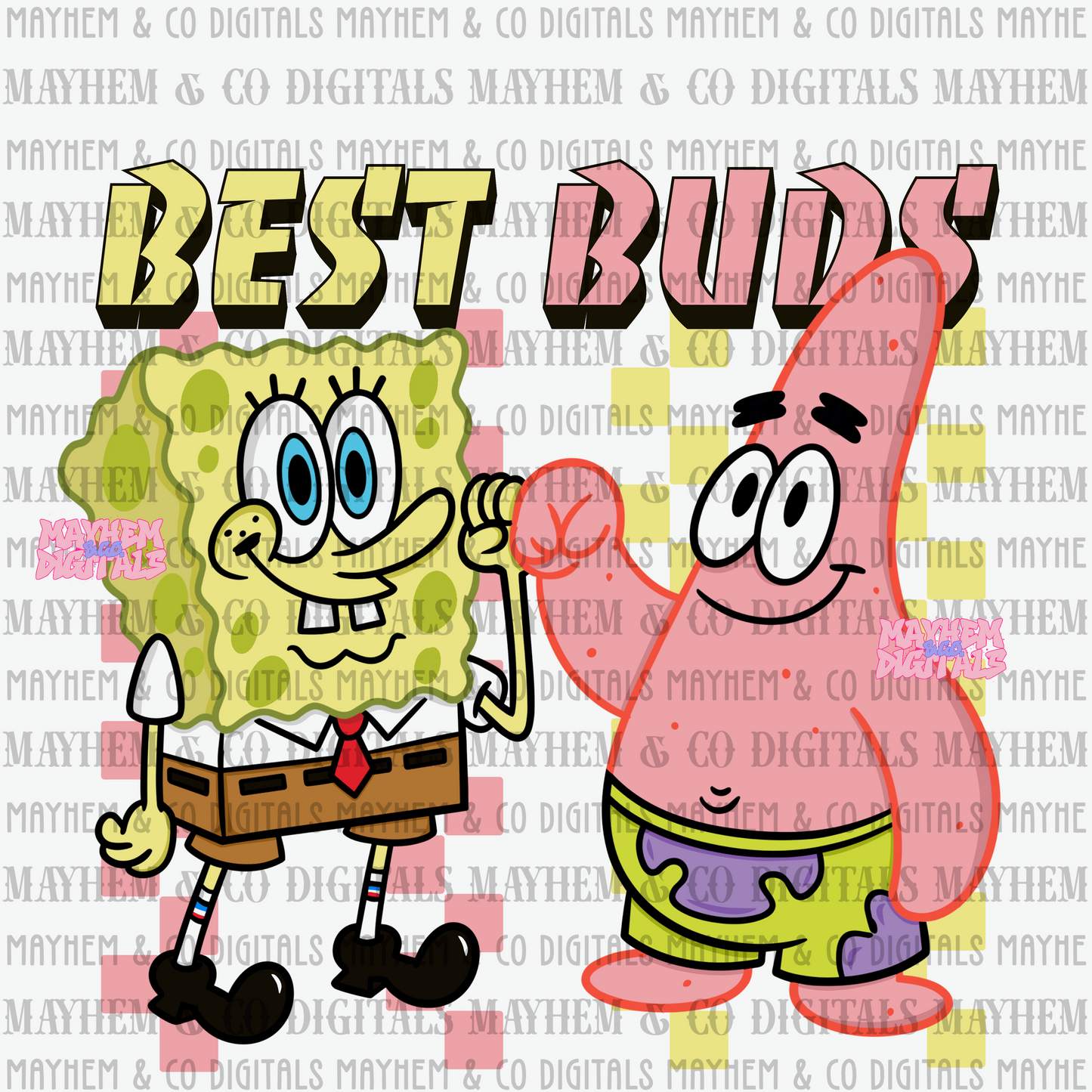 Best Buds Bundle - 15 PNGs