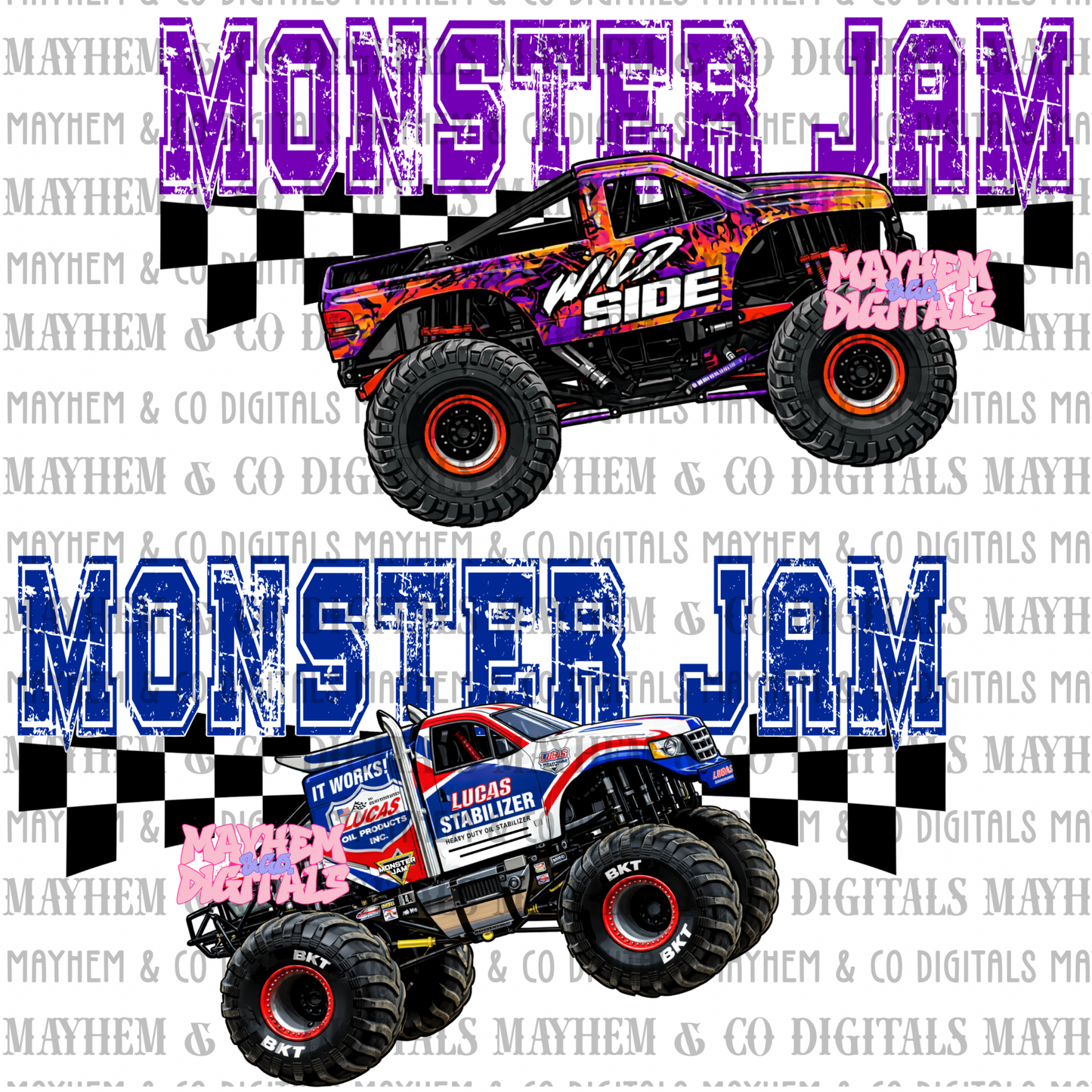 MJ Trucks Grunge Varsity- 26 files