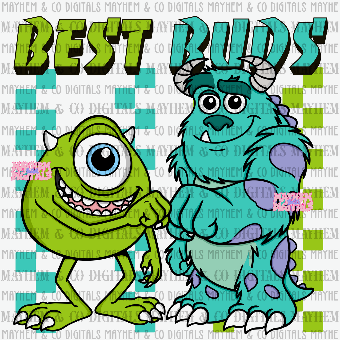 Best Buds Bundle - 15 PNGs