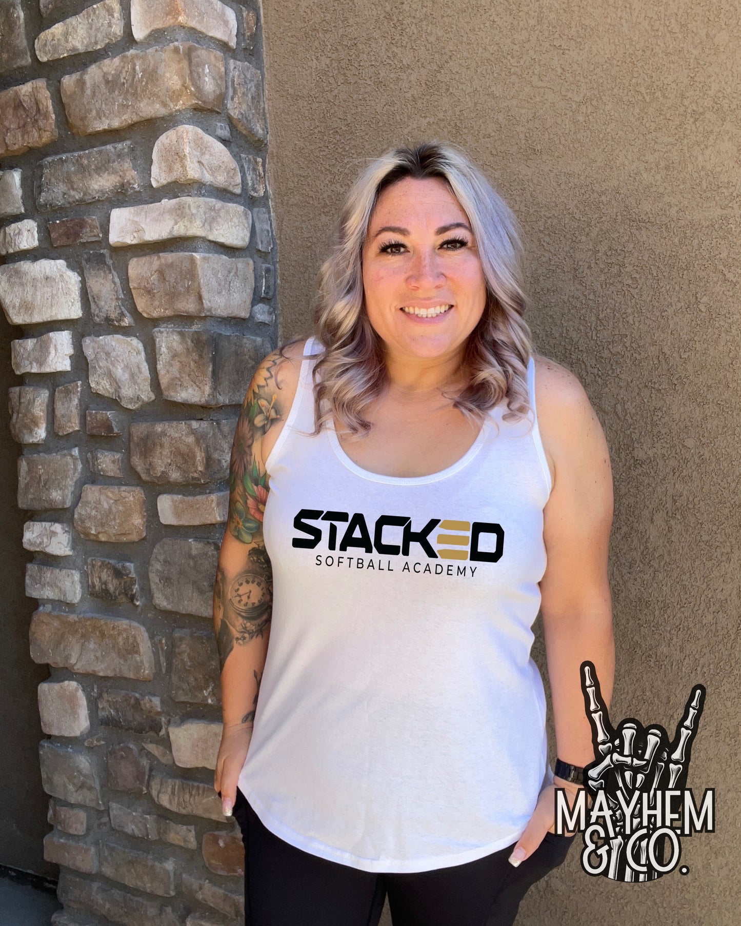 Stacked Tank -Womens