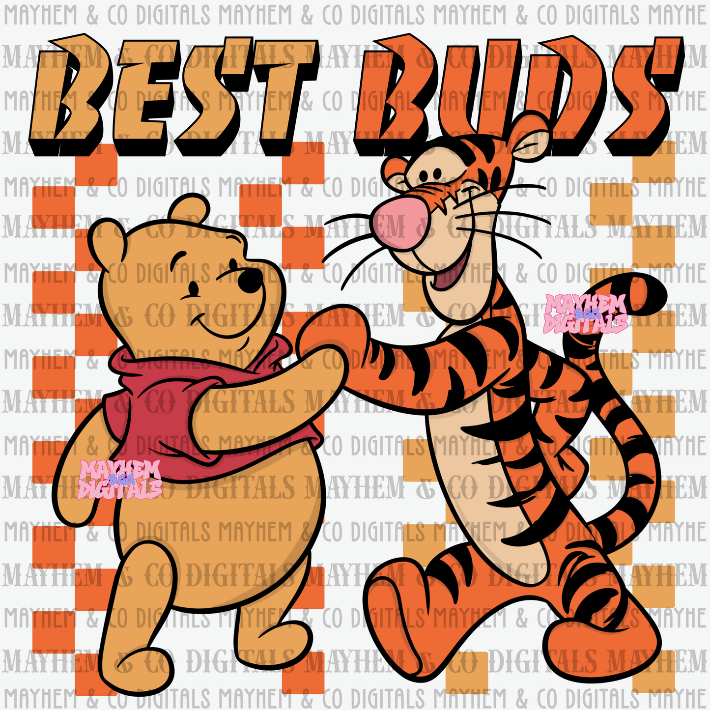 Best Buds Bundle - 15 PNGs