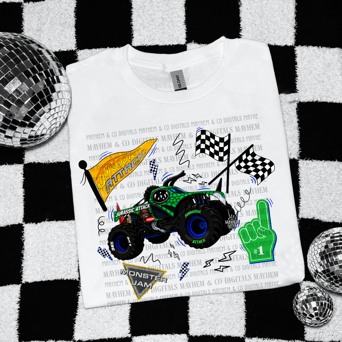 Flag Number 1 MJ bundle - Digital 15 files