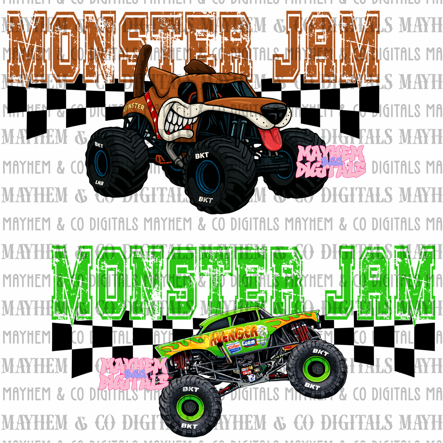 MJ Trucks Grunge Varsity- 26 files