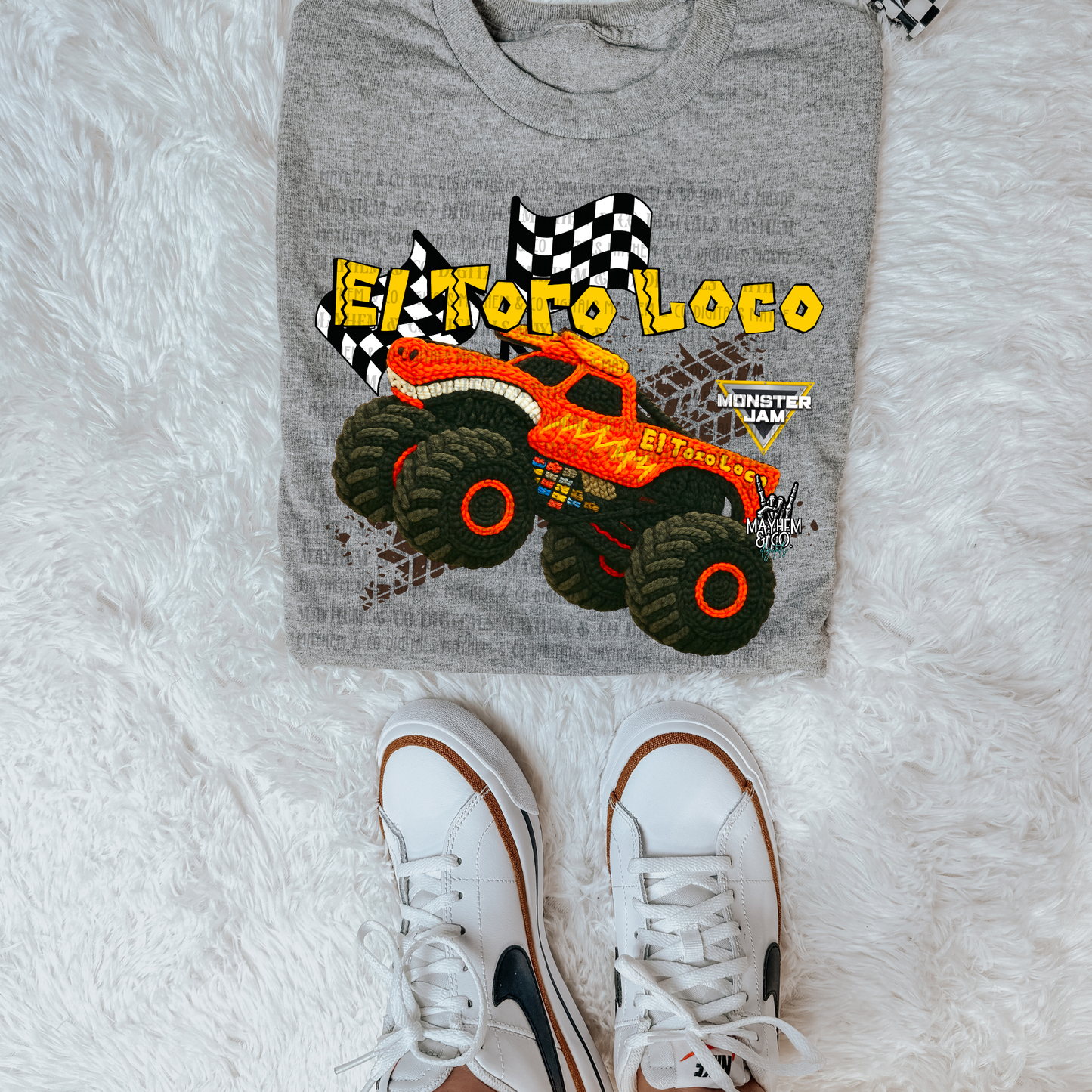 MJ El Toro faux stitching - Digital