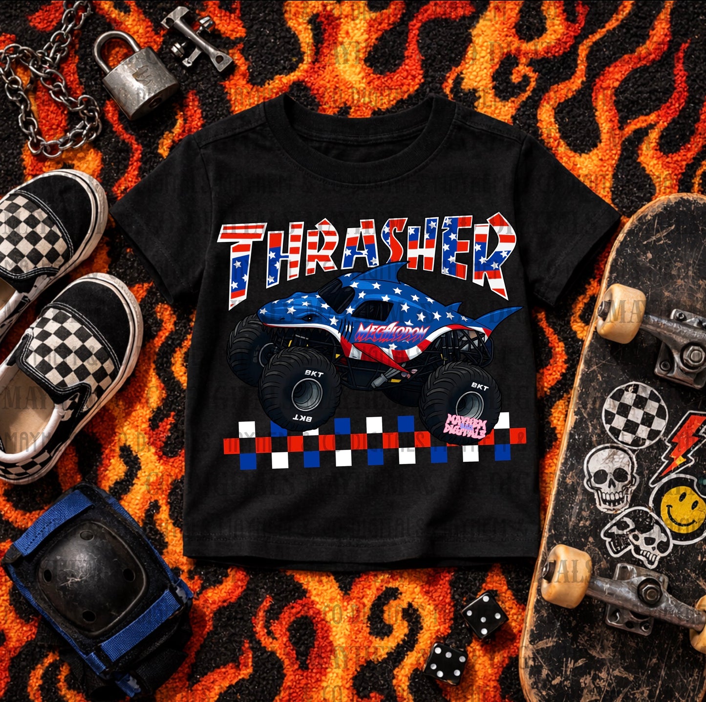 MJ RWB Thrash Bundle - 10 PNG