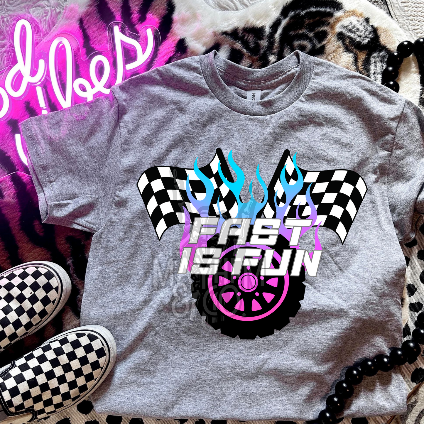 Fast is fun (purple) -Digital