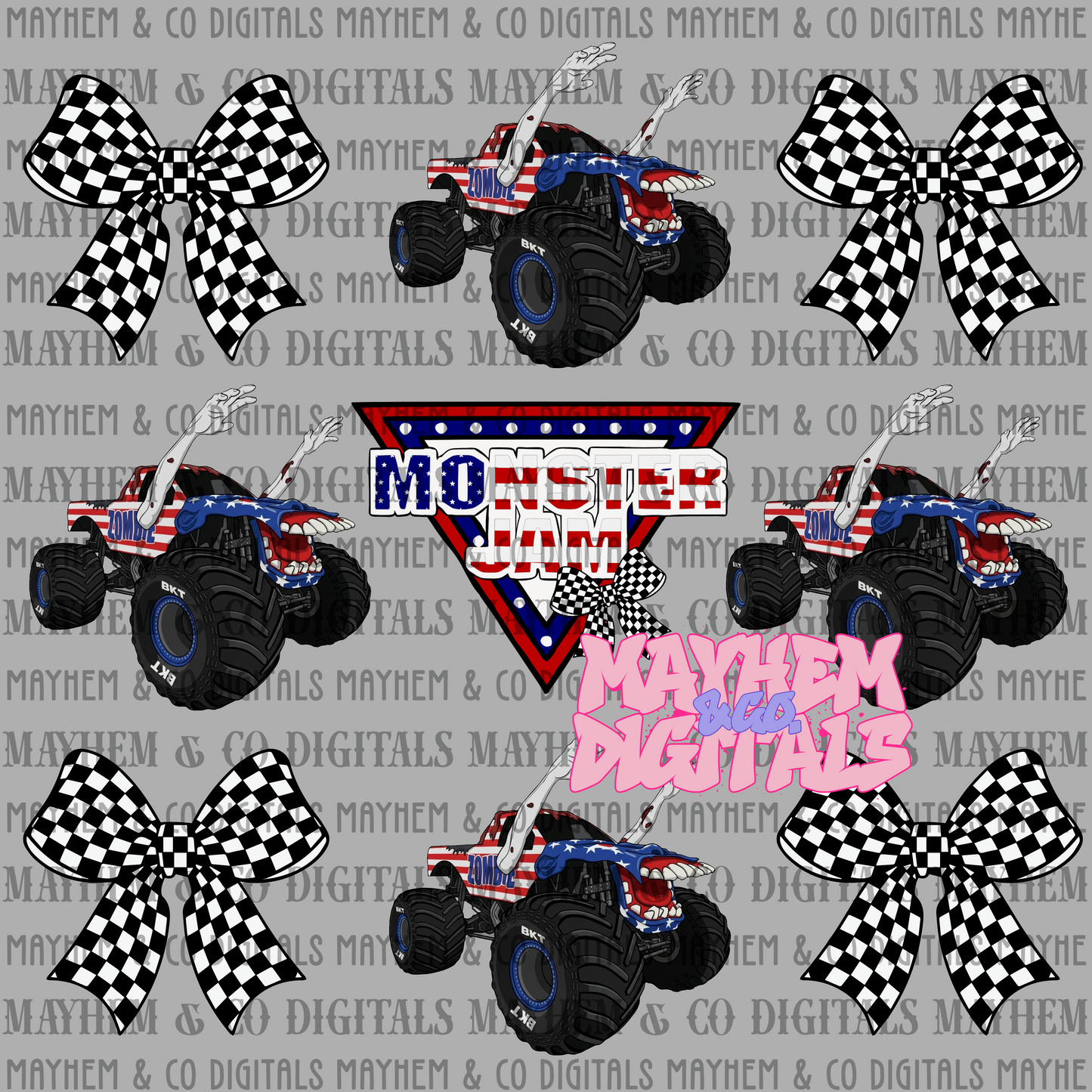MJ Flags & bows Bundle - 18 PNG