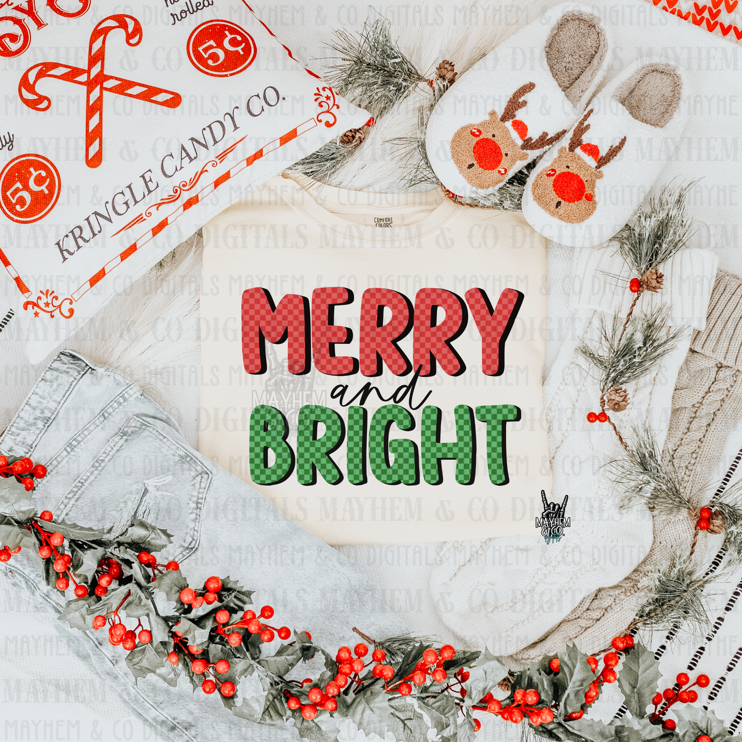 Merry and Bright - Digital