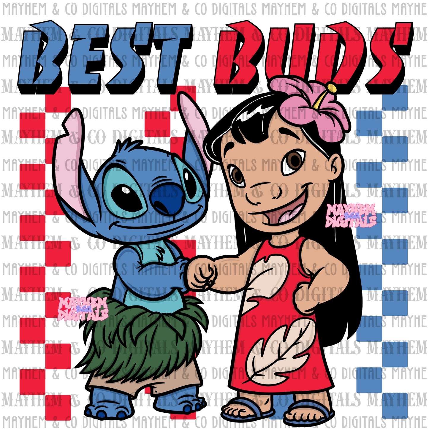 Best Buds Bundle - 15 PNGs