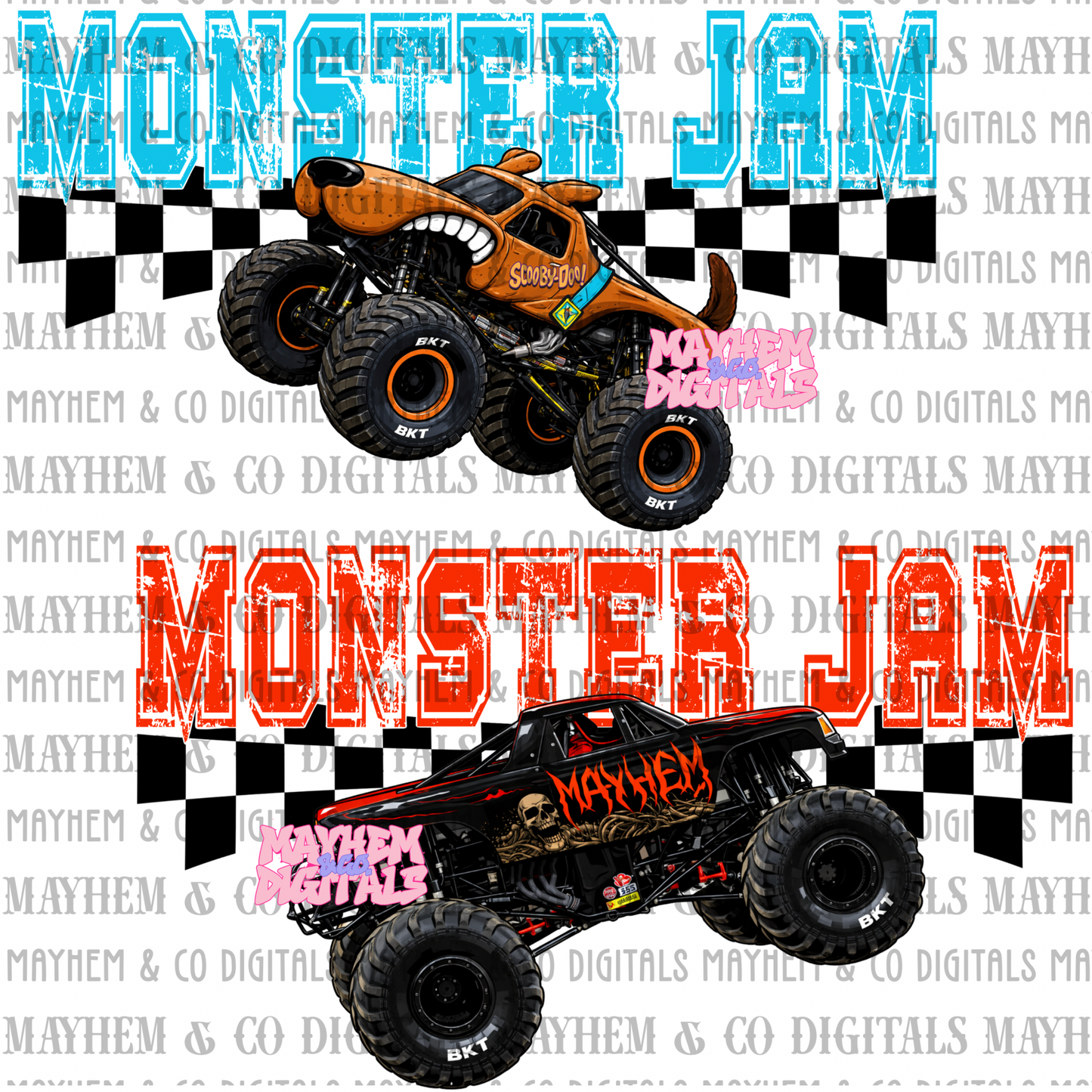 MJ Trucks Grunge Varsity- 26 files