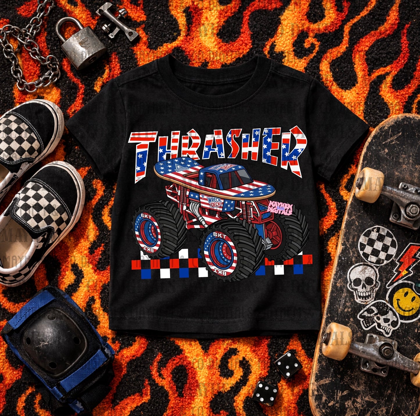 MJ RWB Thrash Bundle - 10 PNG