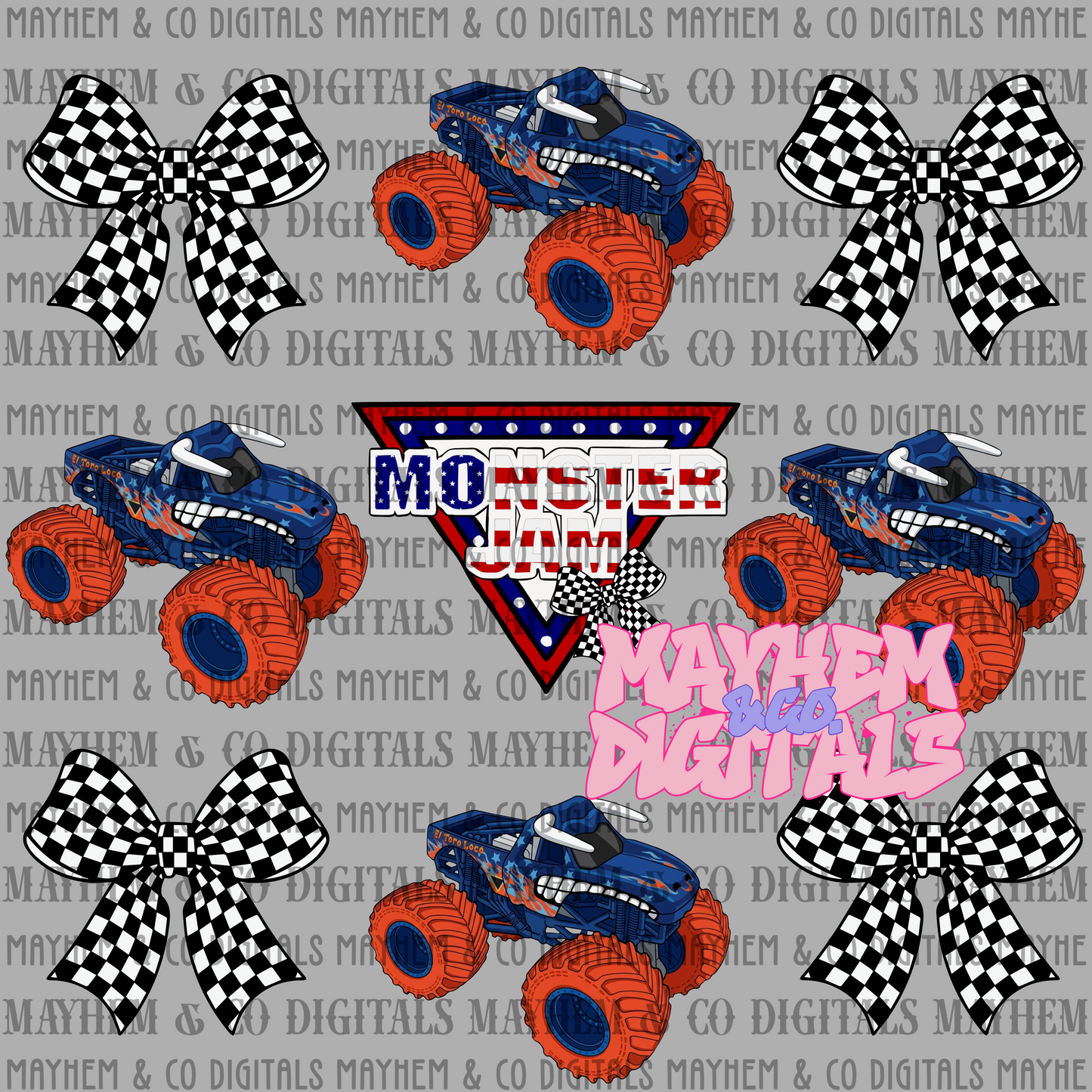 MJ Flags & bows Bundle - 18 PNG