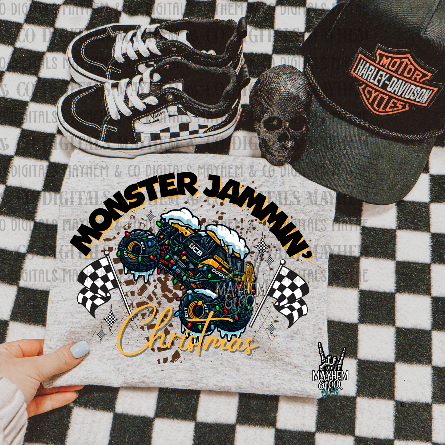 MJ JCB Christmas - Digital