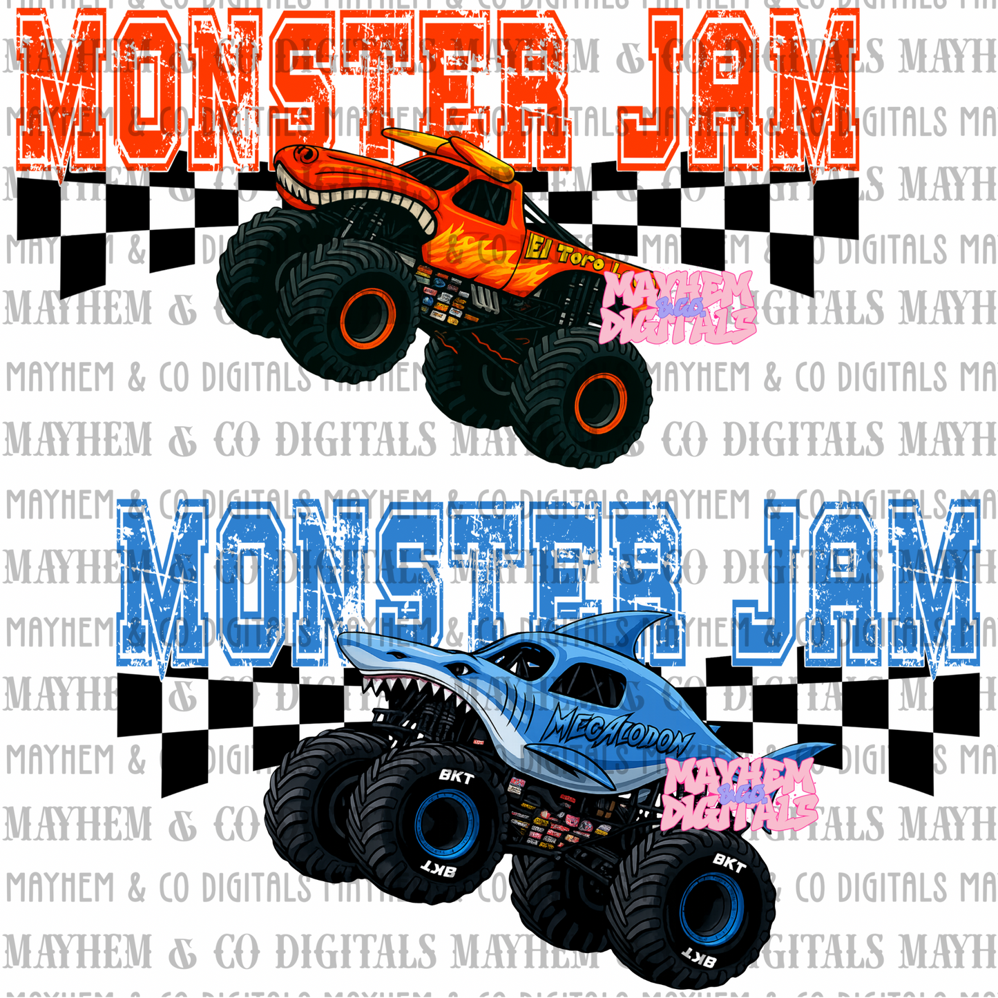 MJ Trucks Grunge Varsity- 26 files