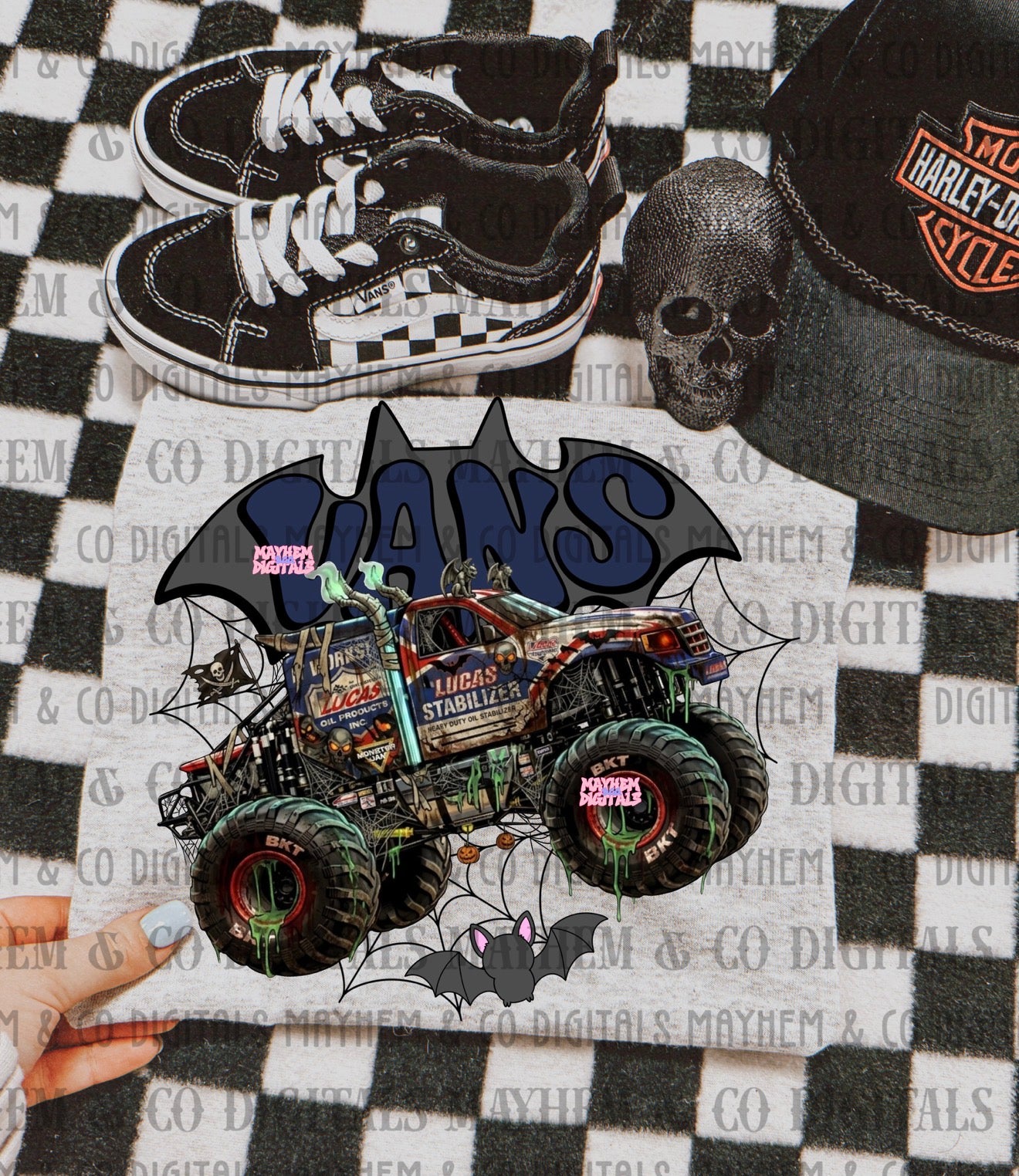 MJ Vans Spooky Bundle - 12 PNGs