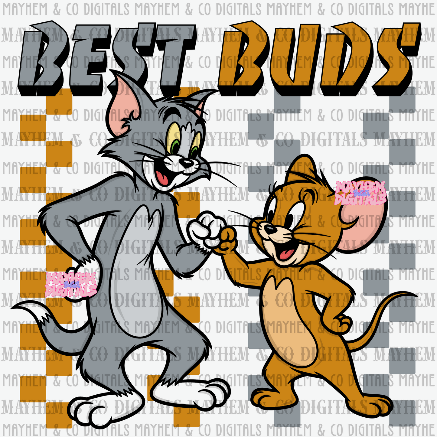 Best Buds Bundle - 15 PNGs