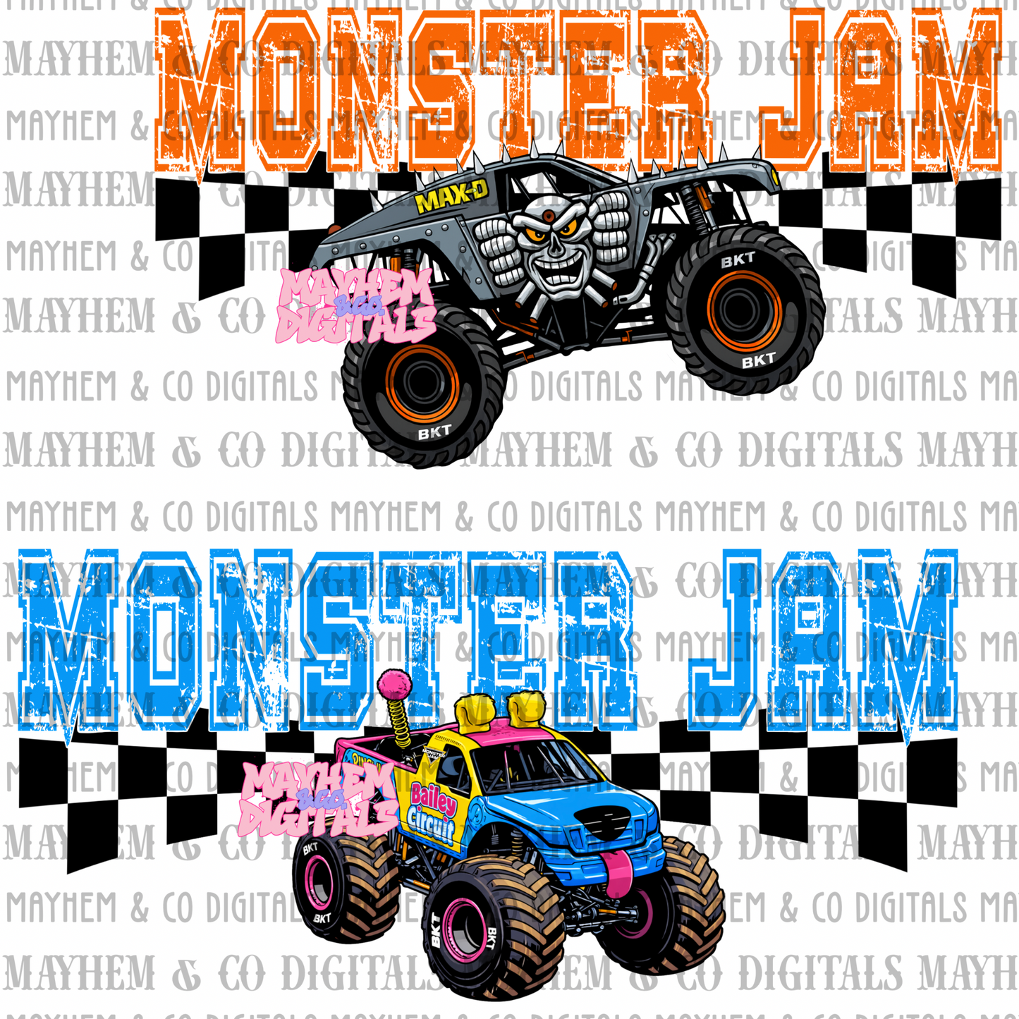 MJ Trucks Grunge Varsity- 26 files