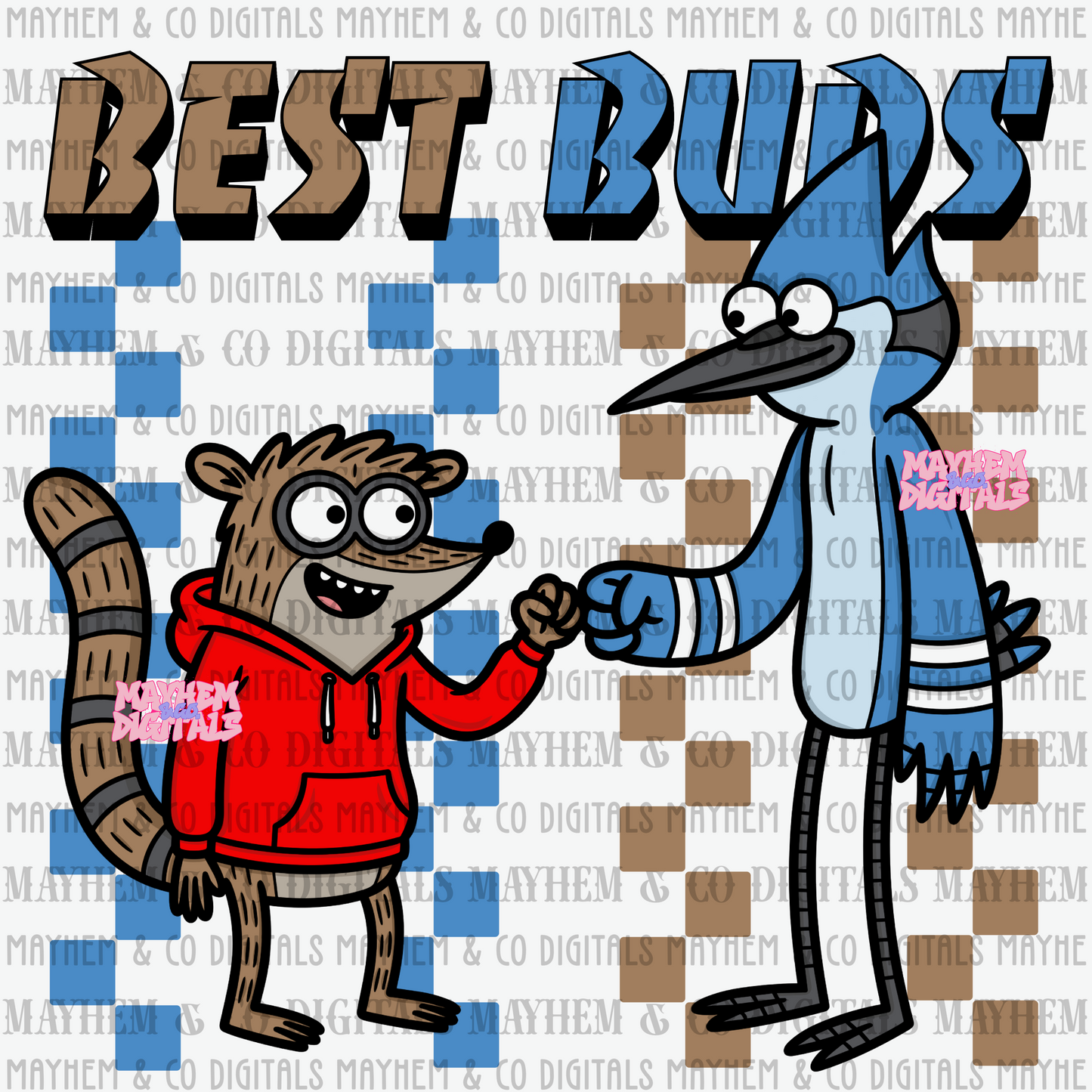 Best Buds Bundle - 15 PNGs