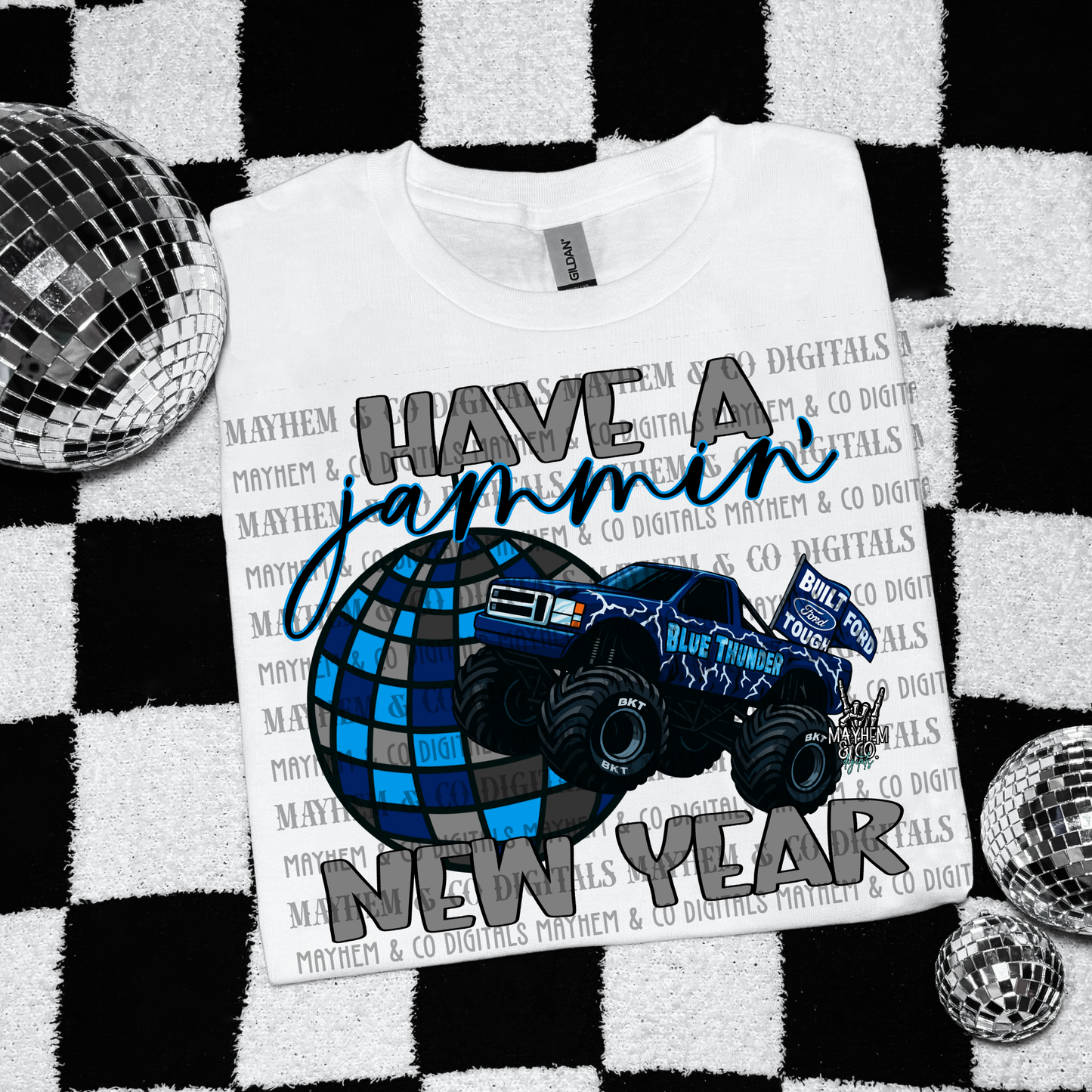 Blue Thunder New Year - Digital