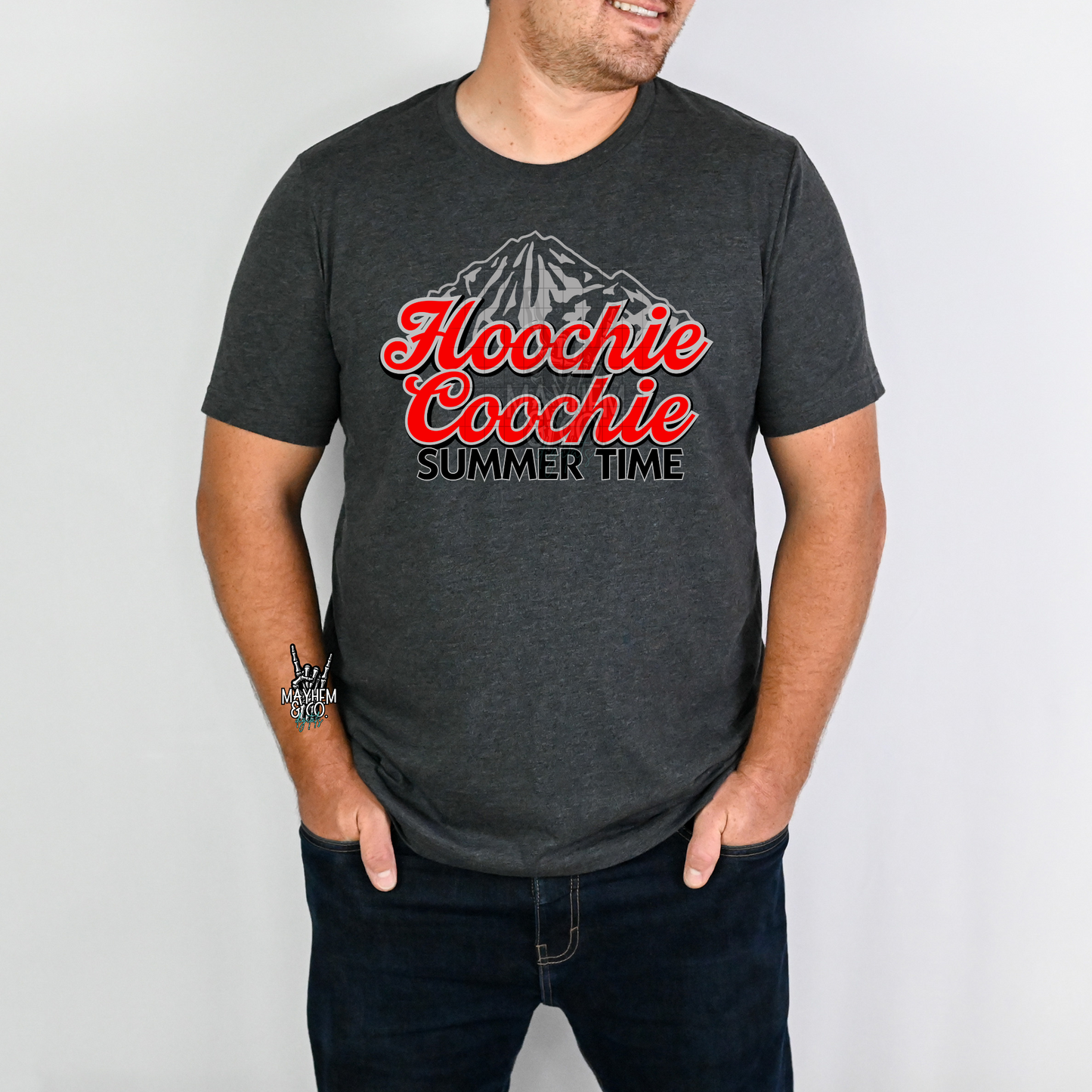 Hoochie Coochie Coors Red- Digital