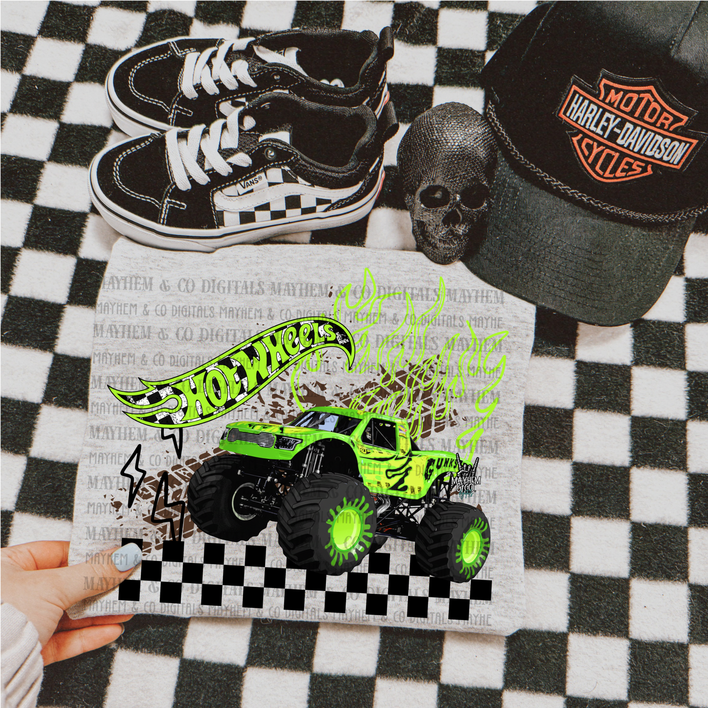 HW Trucks w/ Flames- 9 PNG