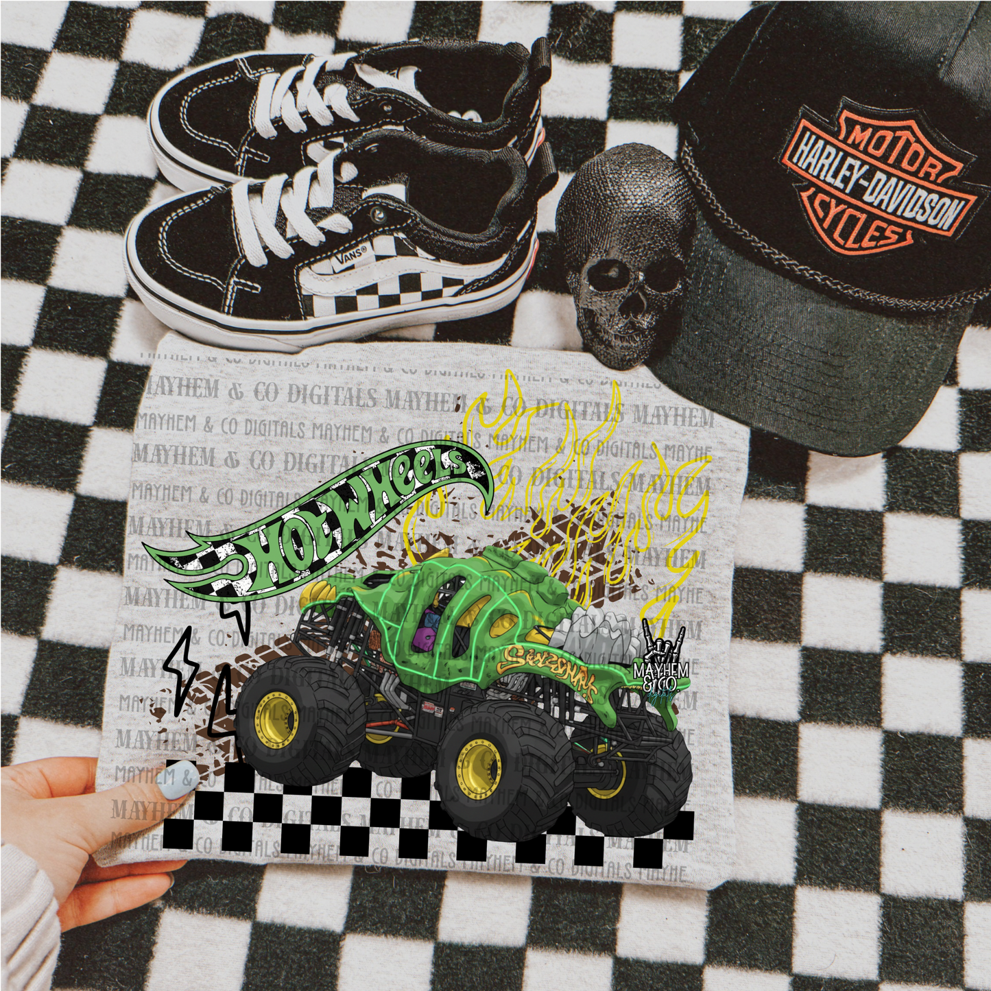 HW Trucks w/ Flames- 9 PNG