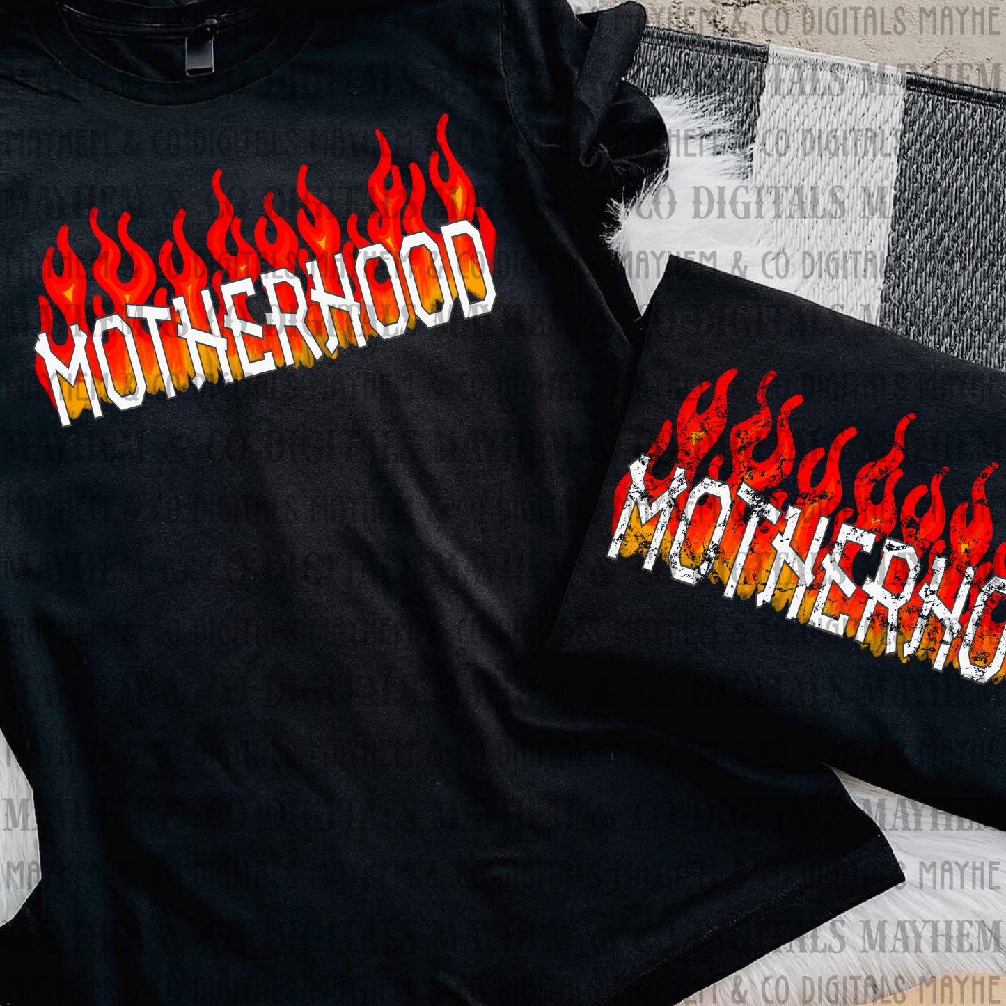 Motherhood Flames - Digital 2 files