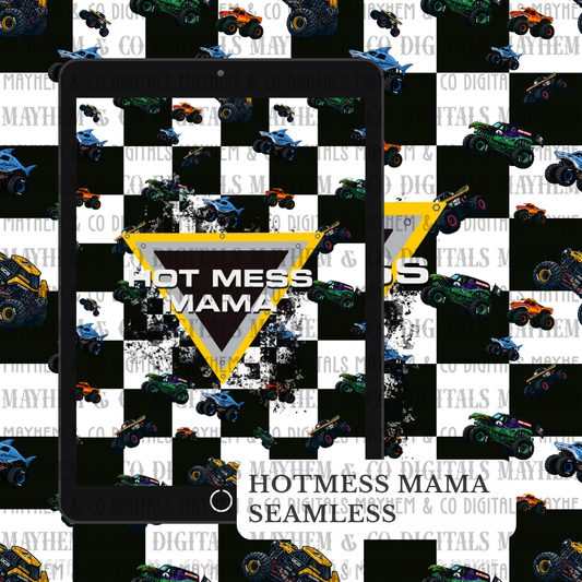 Hotmess Mama Seamless- Digital