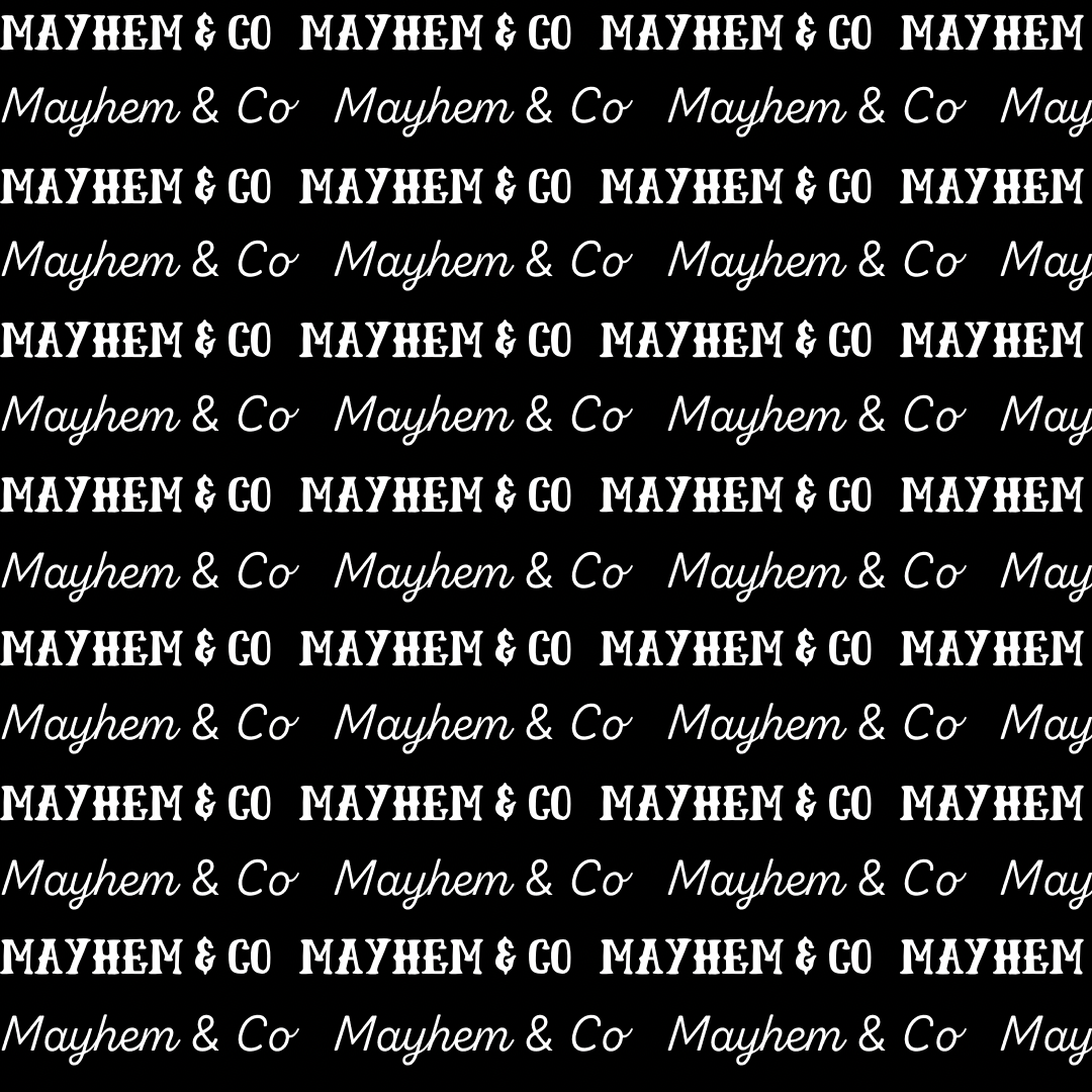 Custom Business watermark (black & white) -Digital