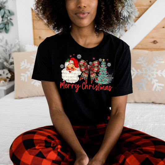 Merry Christmas bow-Digital