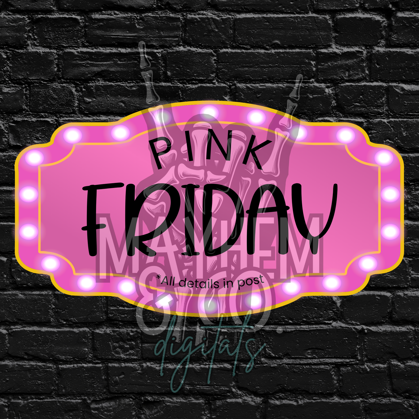 Pink Friday engagement 2 -Digital