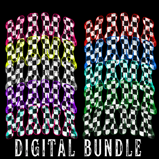Mama Checkered  -Digital Bundle