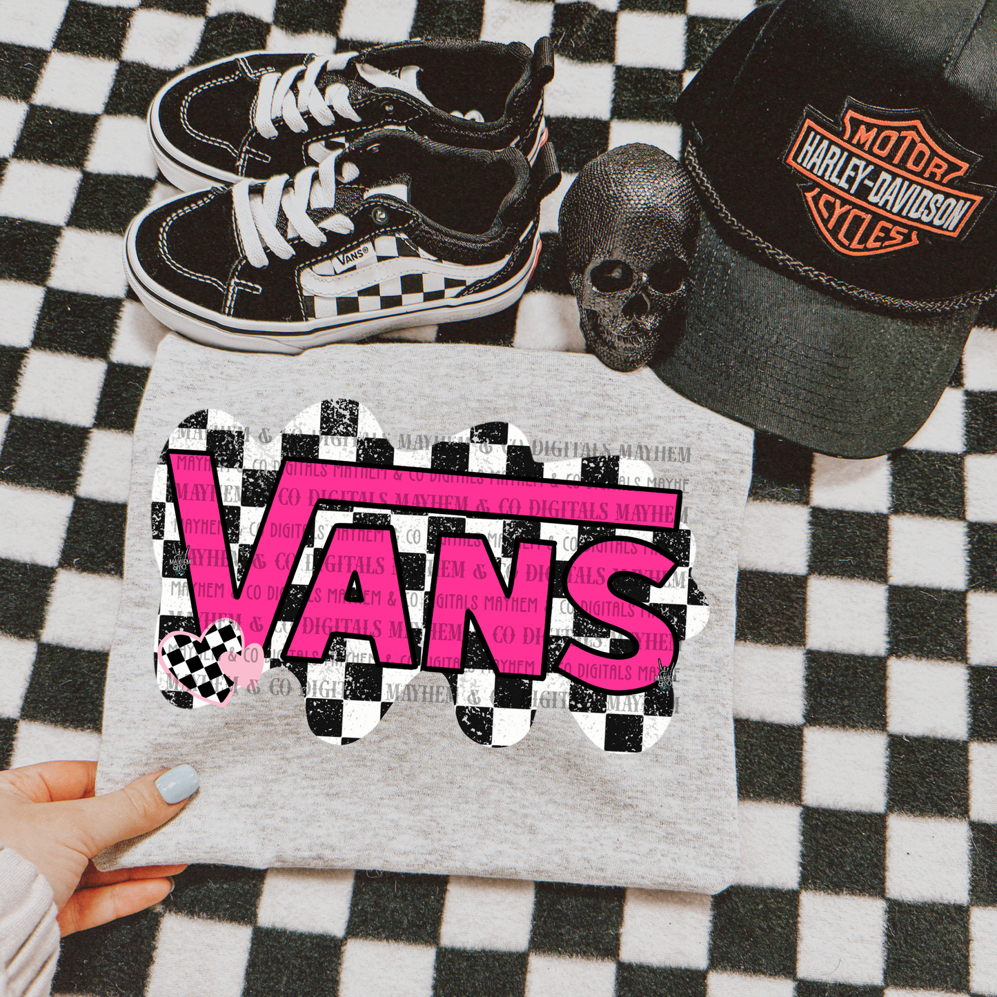 Pink Vans - Digital